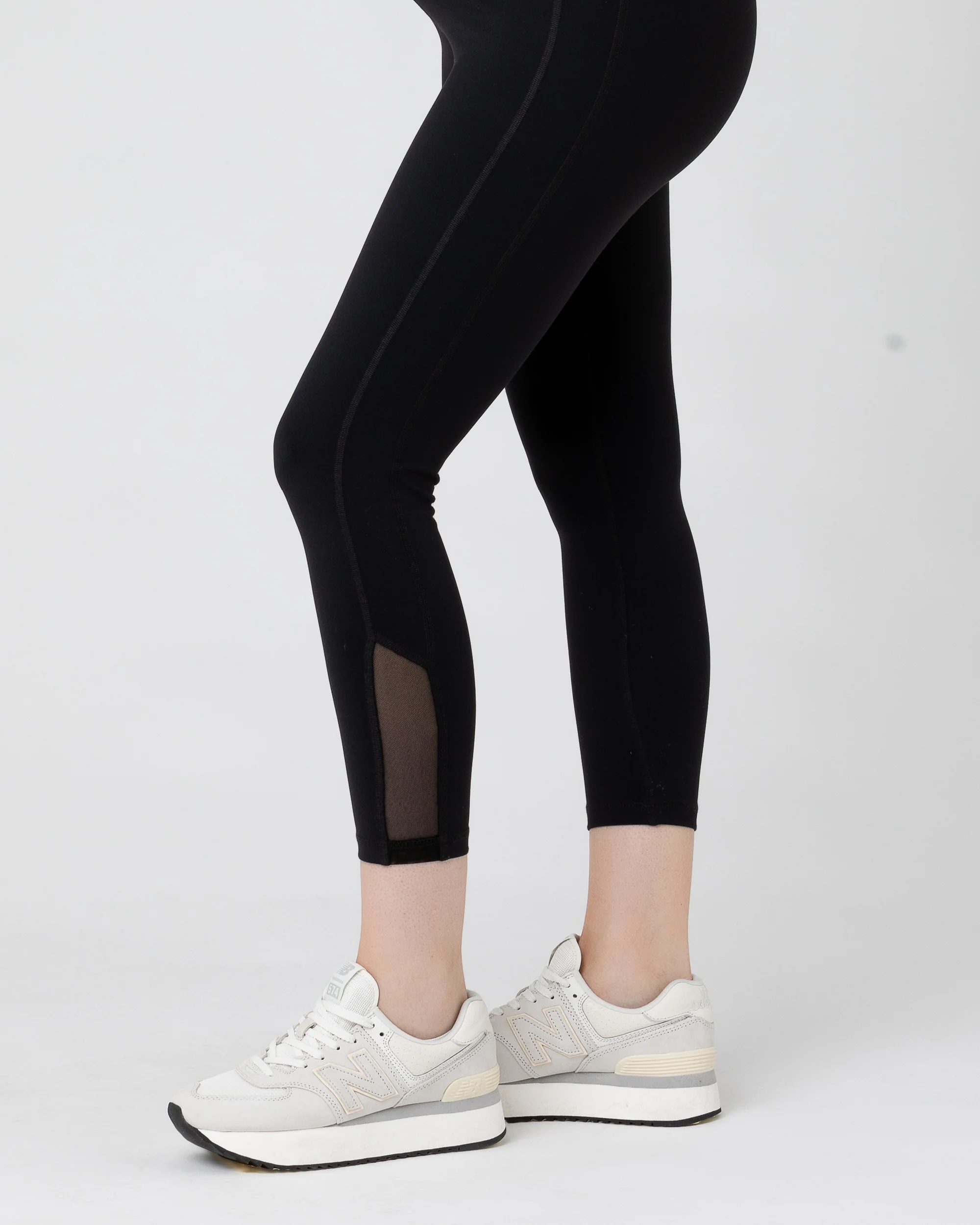 Active Over Tummy Crop Legging Black - Image 6