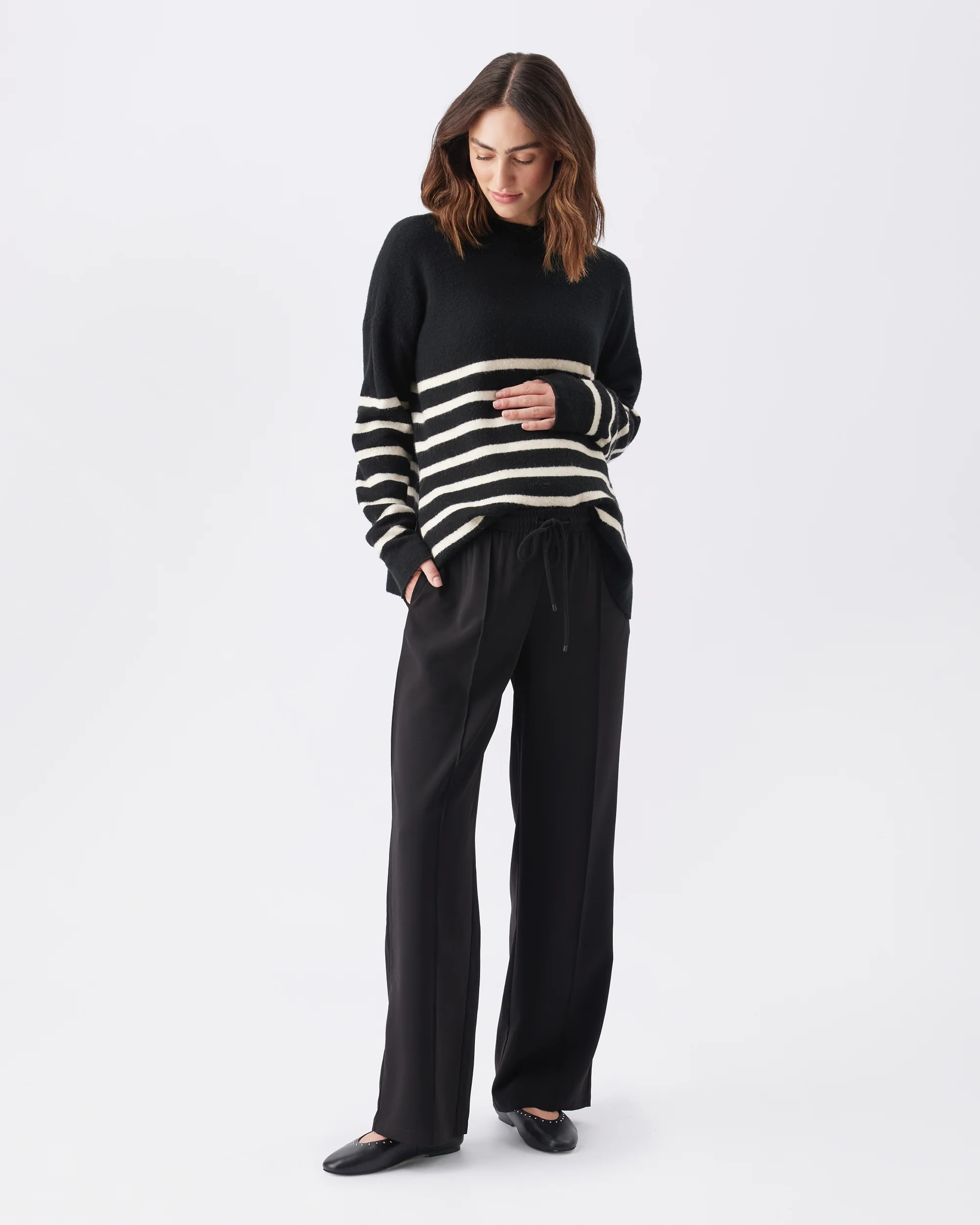 Alexa Pull-On Pant  Black - Image 4