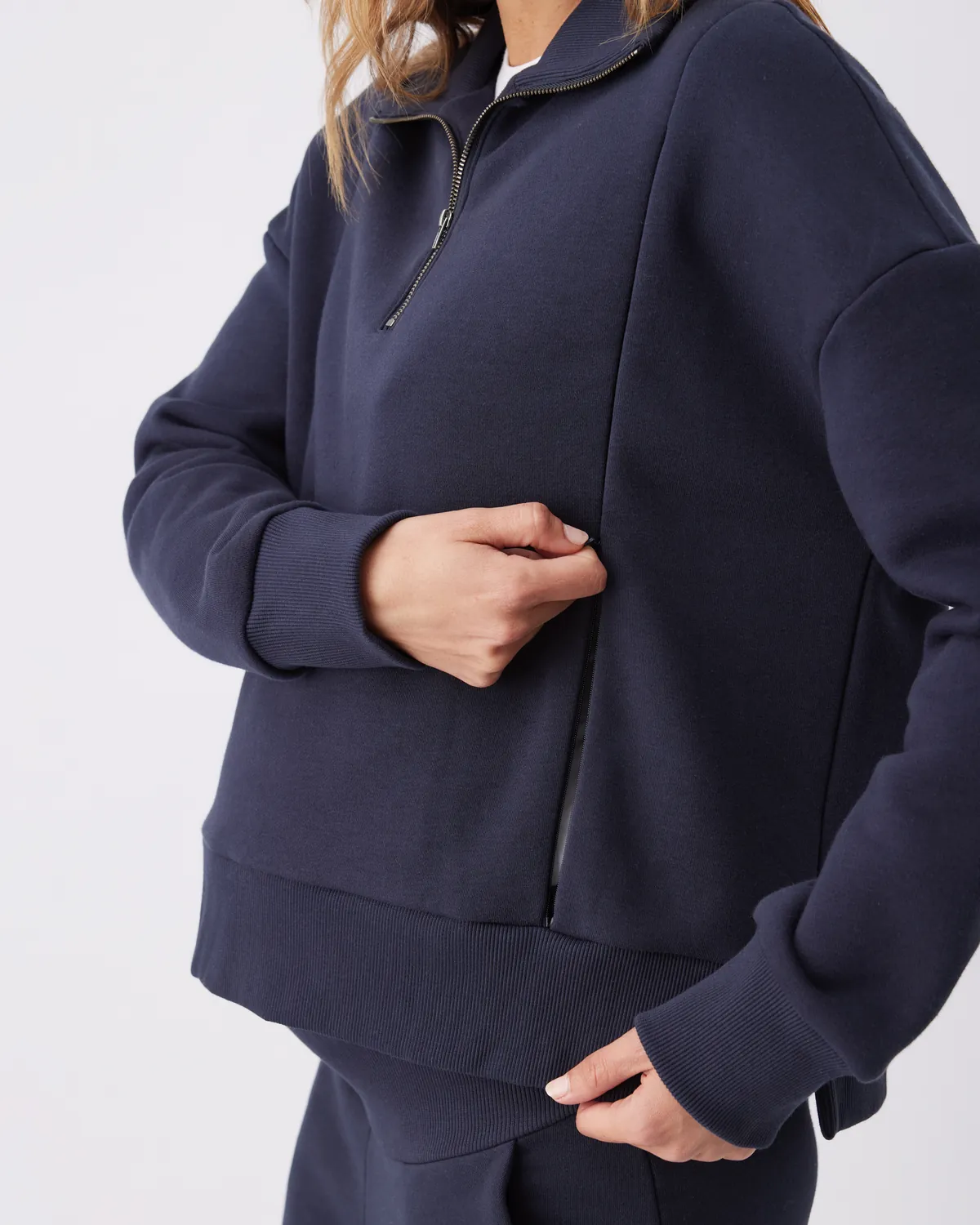 Andi Nursing Sweat Navy - Image 3