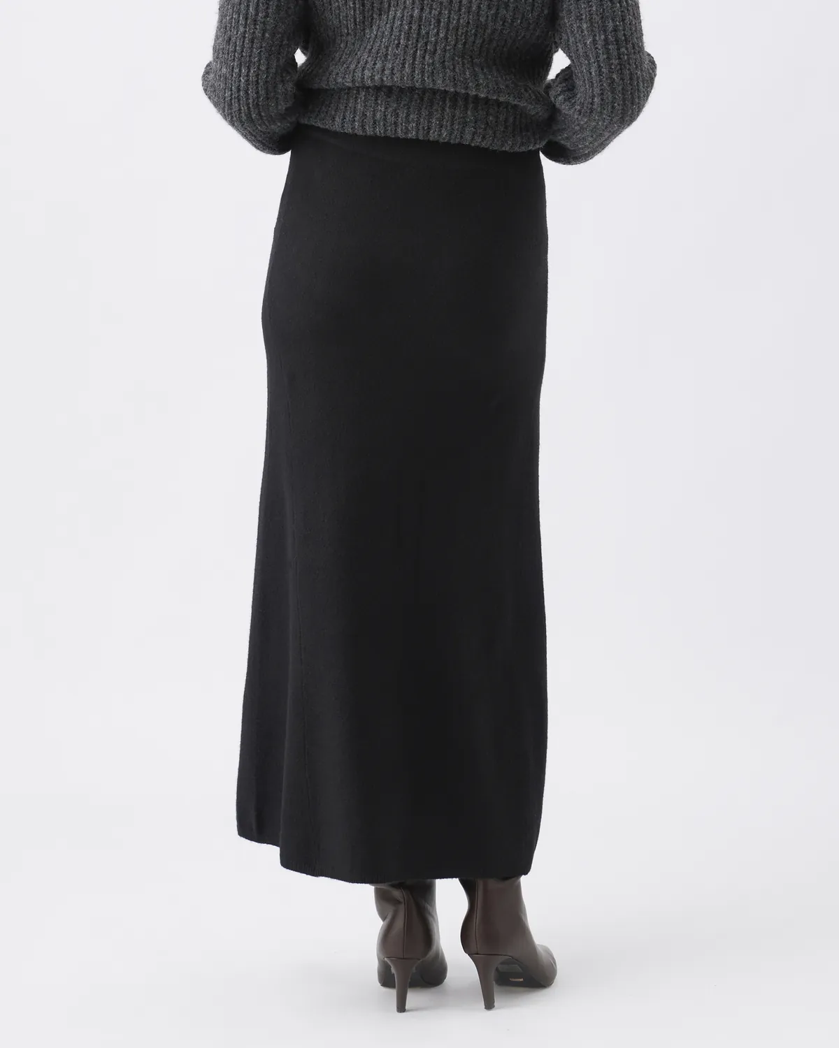 Annie Aline Knit Skirt Black - Image 4
