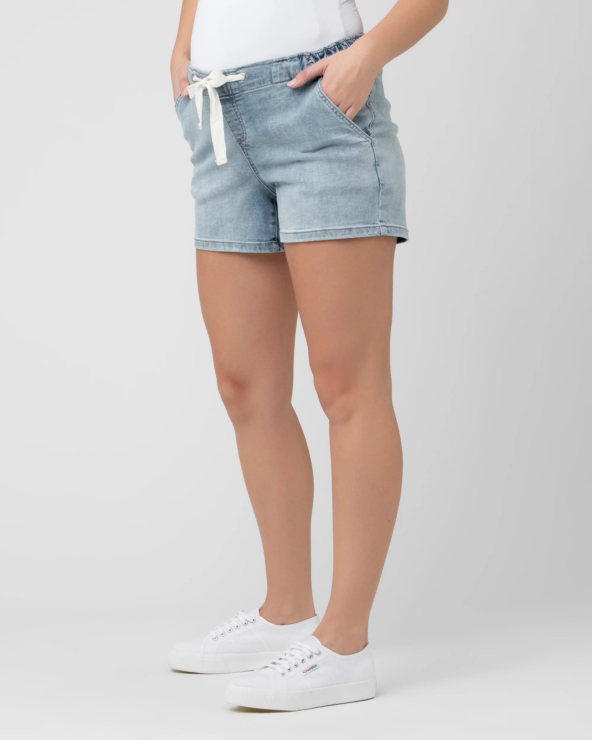 Bailey Denim Short Light Blue - Image 3