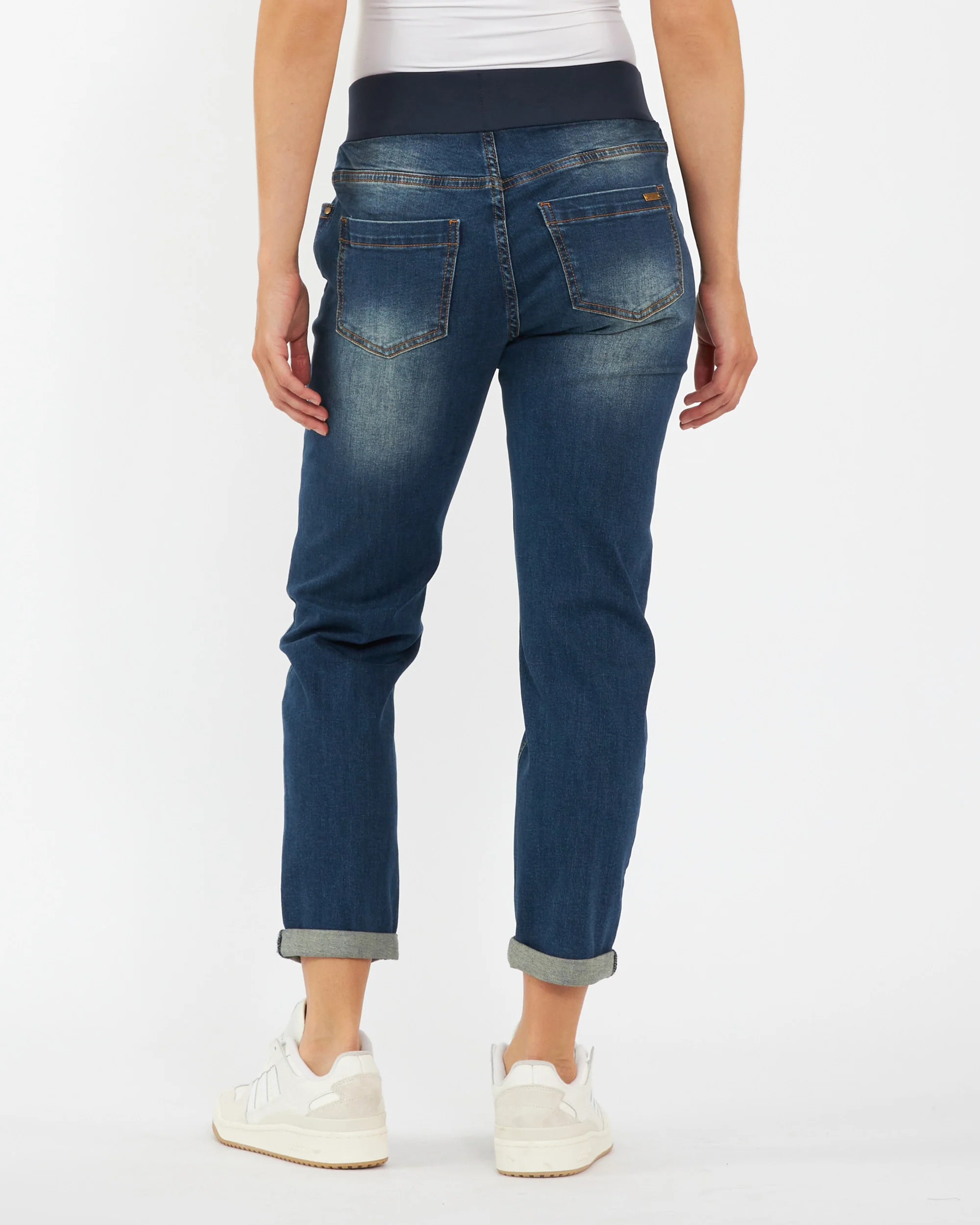 Baxter Boyfriend Jean Indigo Fade - Image 3