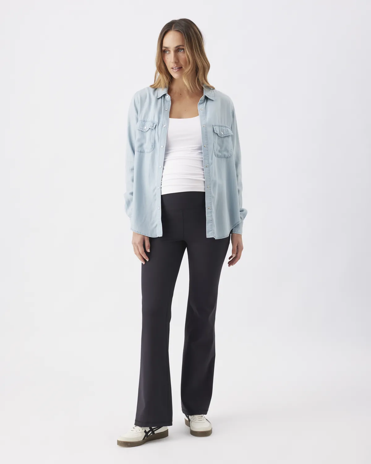 Bec Chambray Shirt  Clean Fade - Image 5