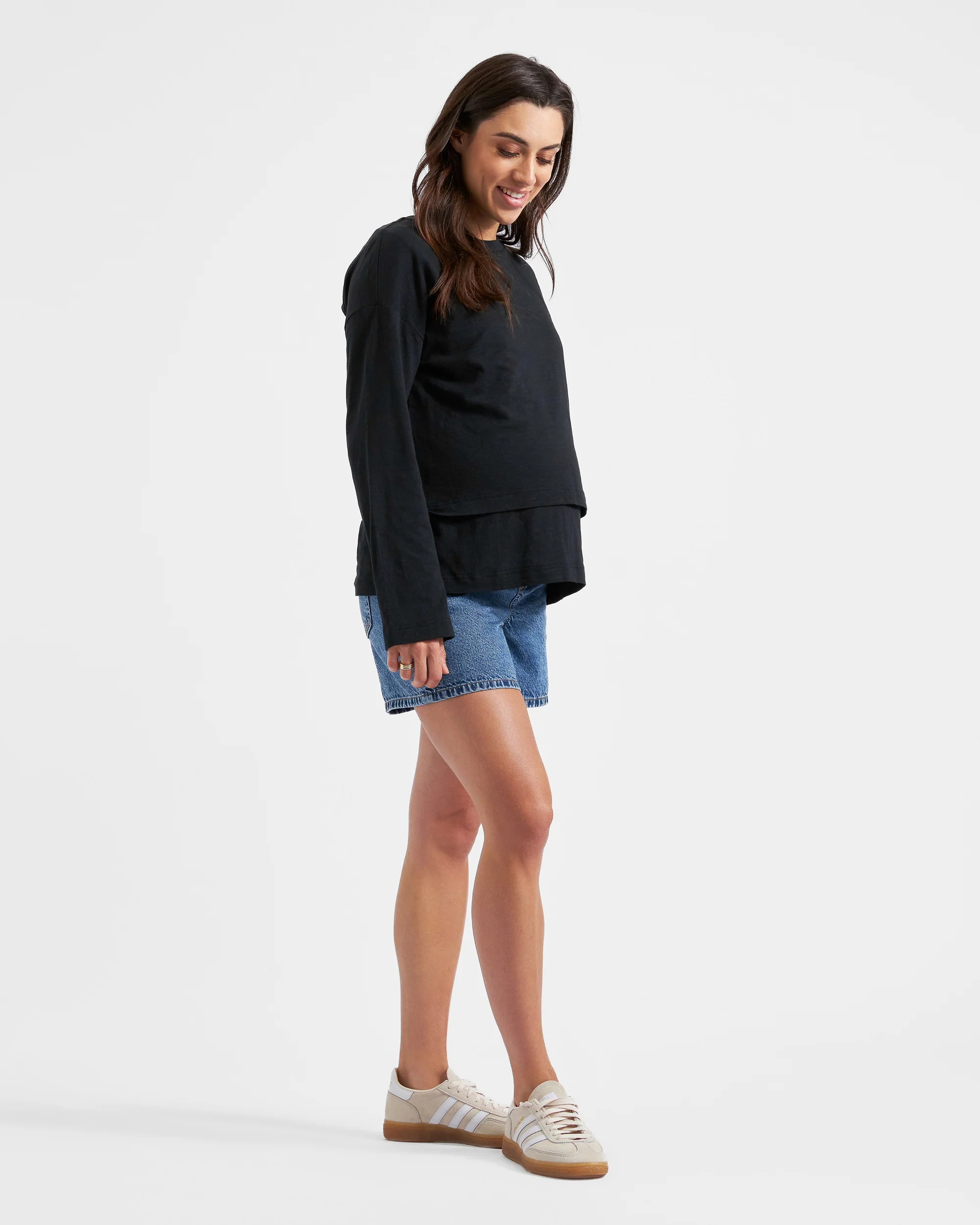 Brooklyn Denim Short  Mid Wash - Image 5