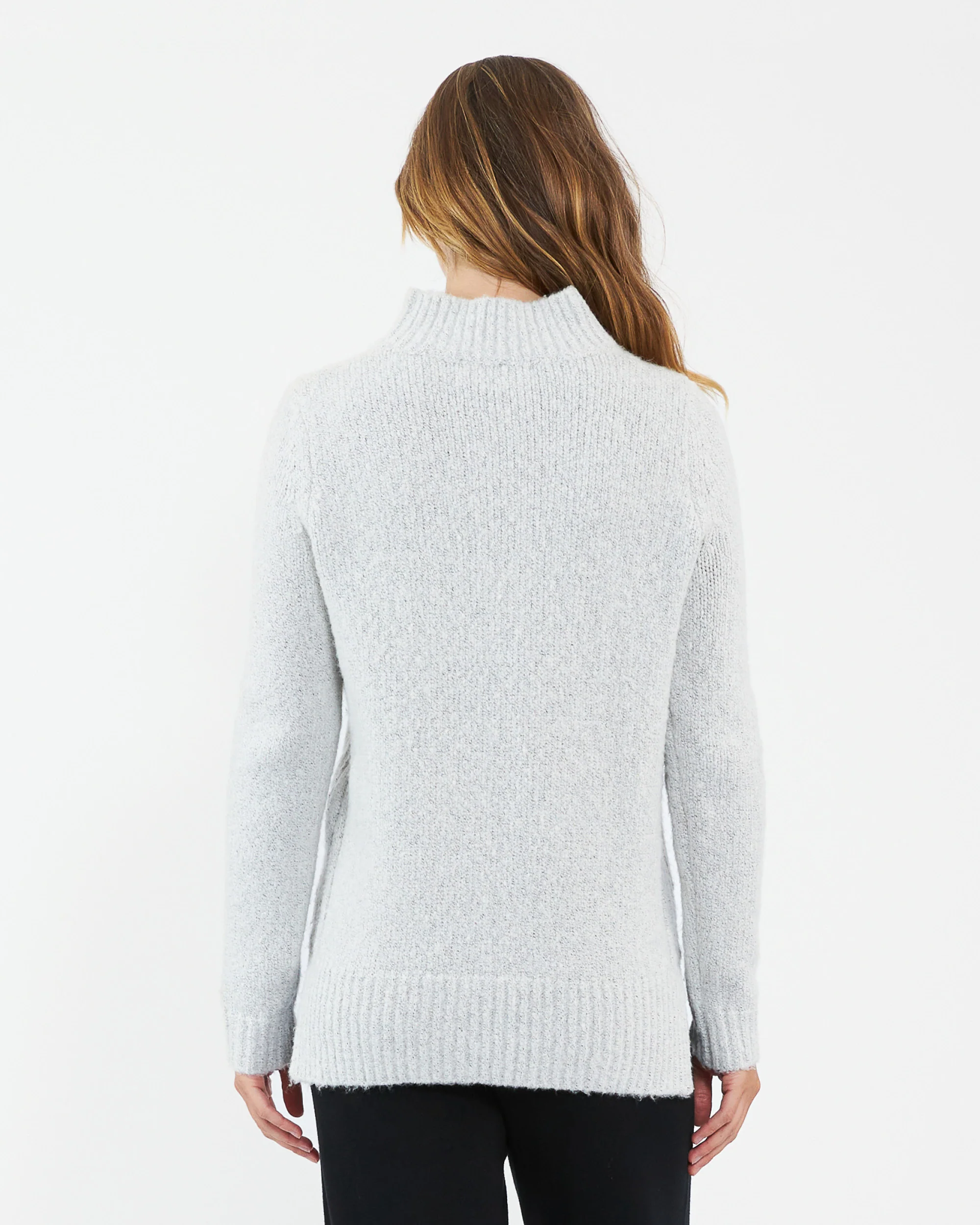 Cable Nursing Knit Snow - Image 5
