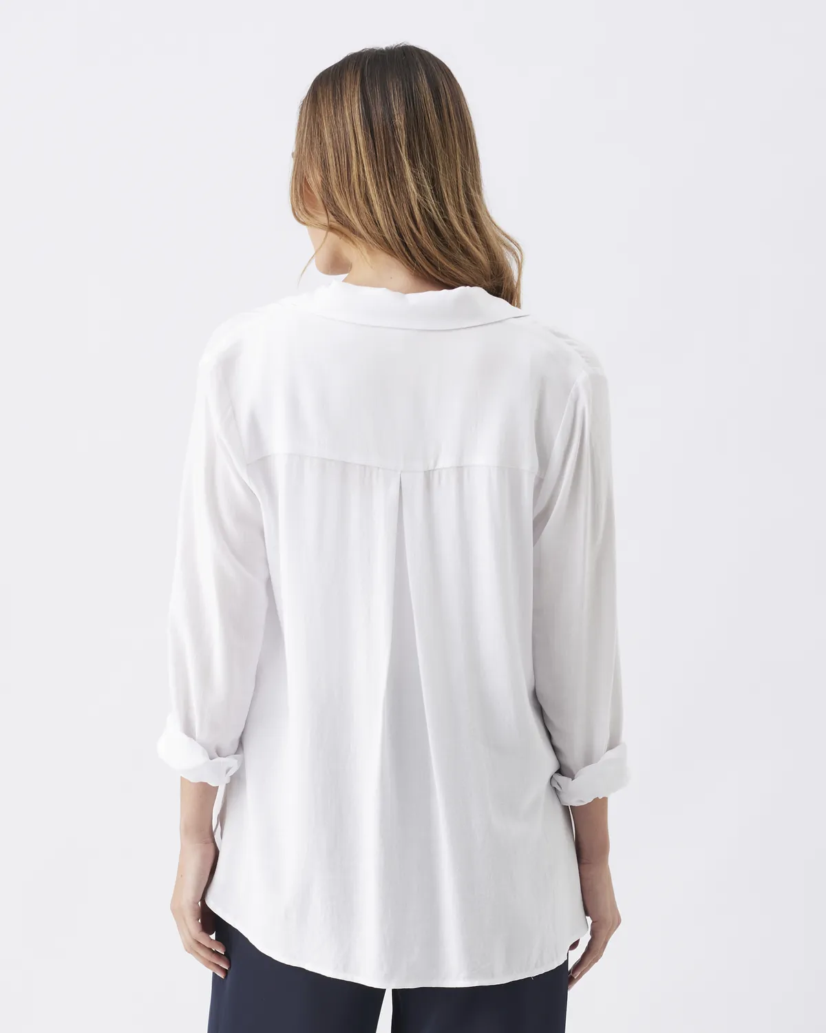 Clara Relaxed Shirt  White - Image 5