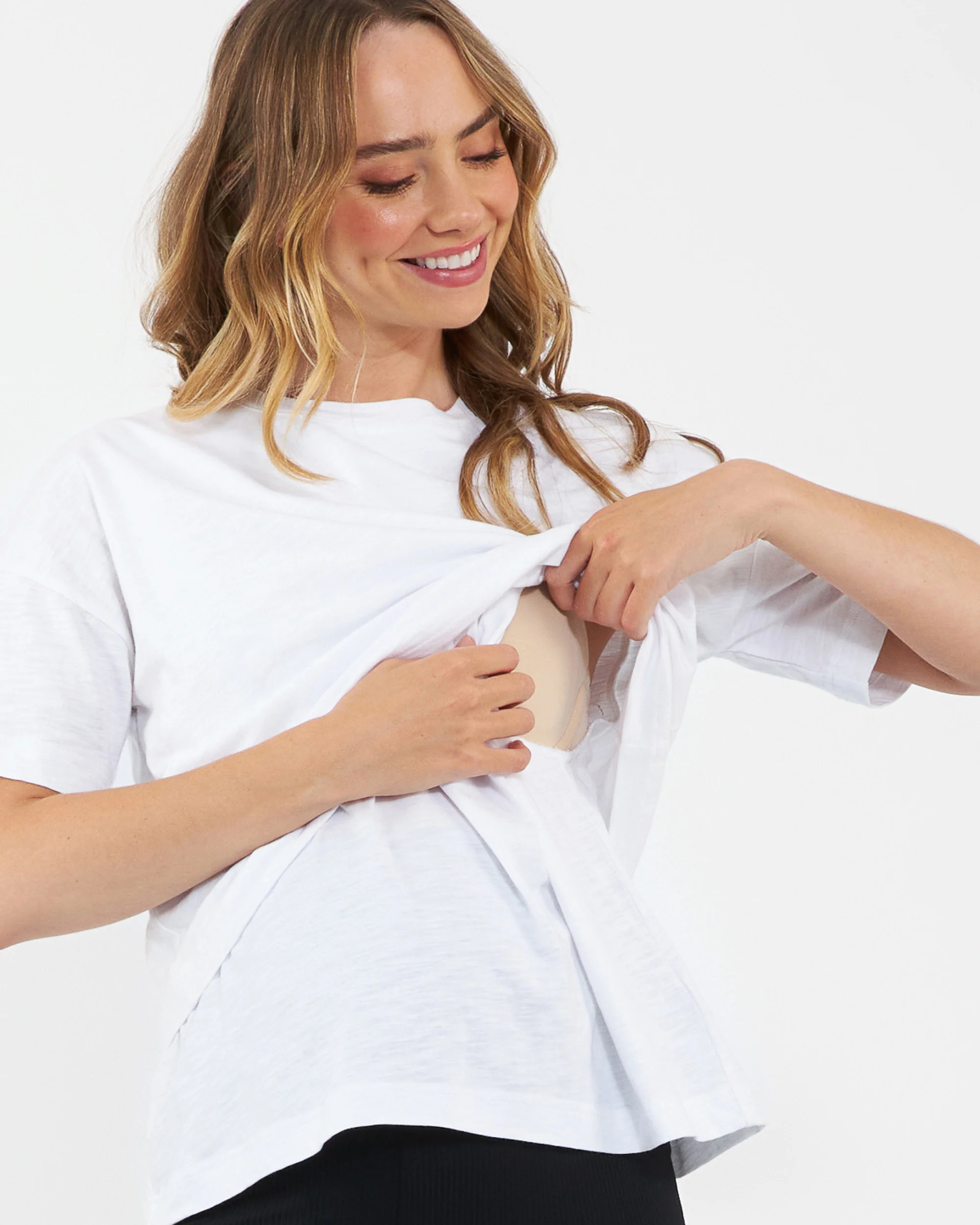 Claud Nursing Tee  White - Image 2