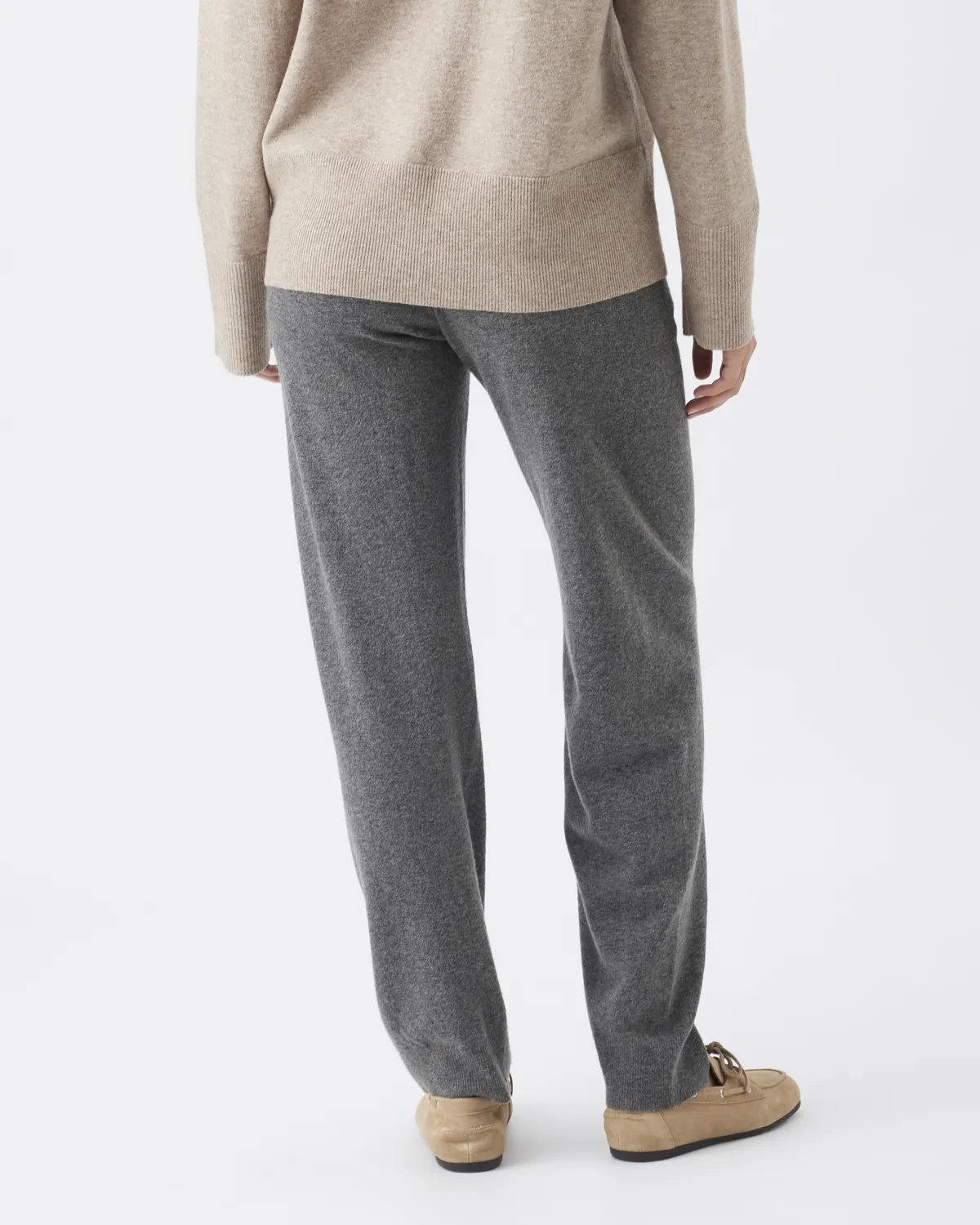 Coco Knit Pant  Charcoal Marle - Image 5