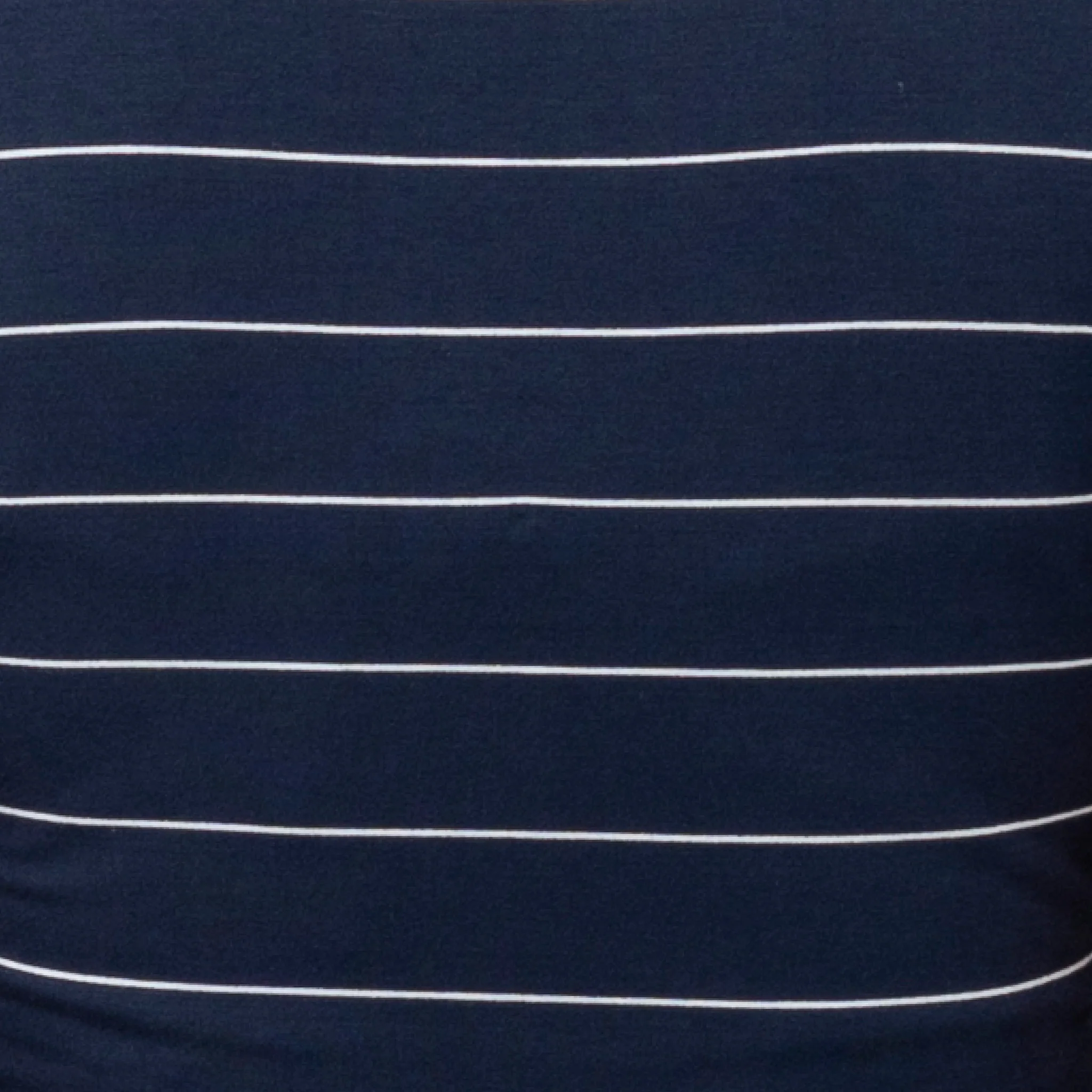 Crop Top Nursing Dress Indigo / White - Image 7