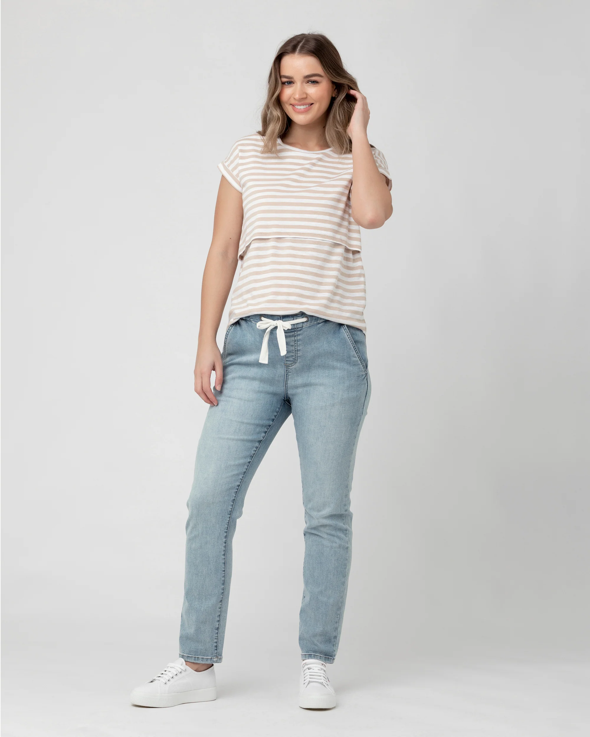 Denim Jogger Light Blue - Image 5