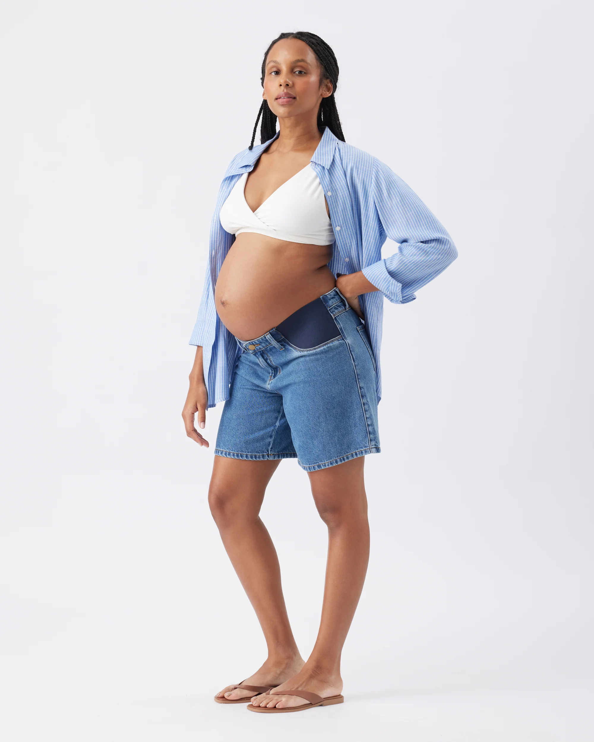 Dion Denim Short Classic Wash - Image 2