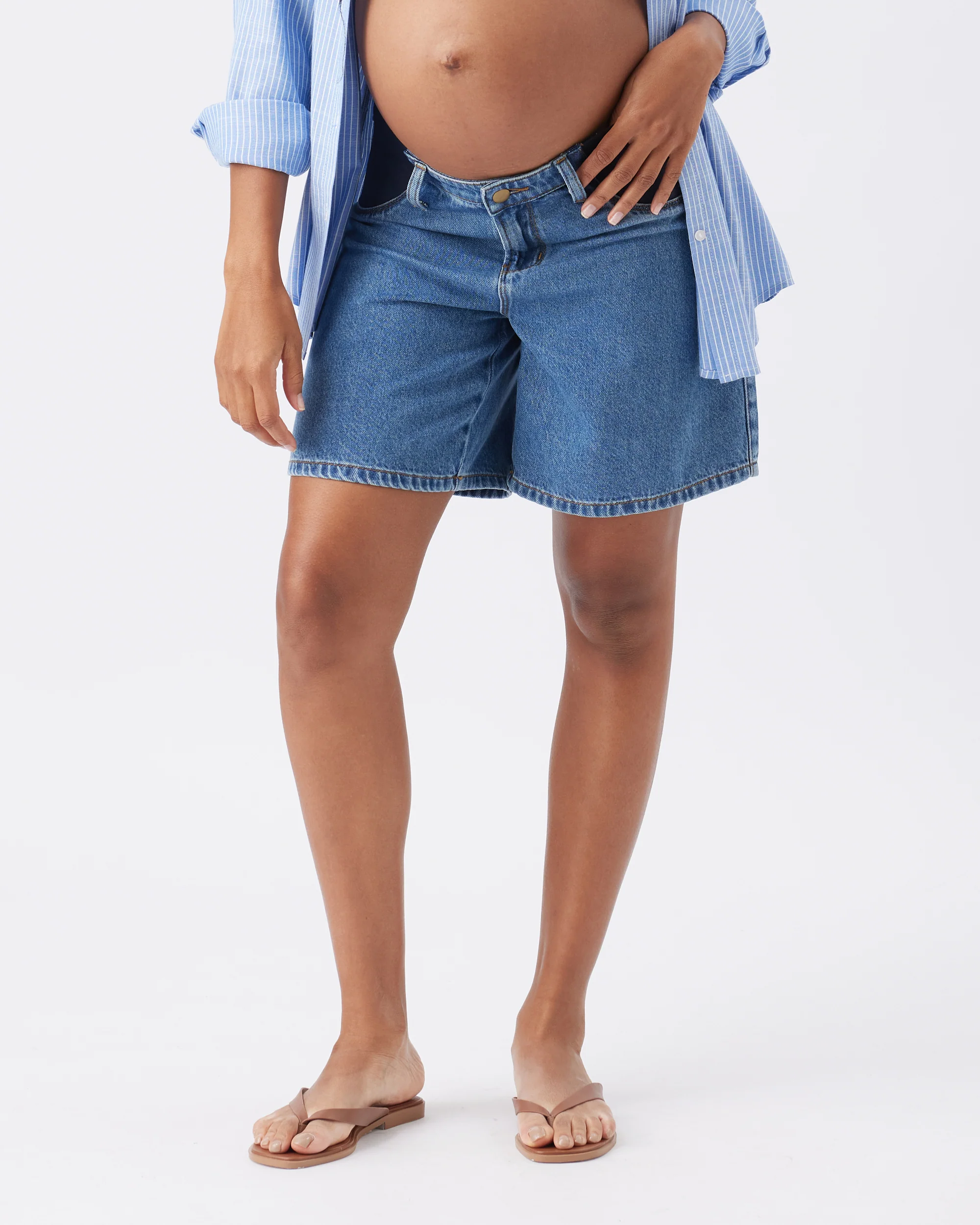 Dion Denim Short Classic Wash - Image 3