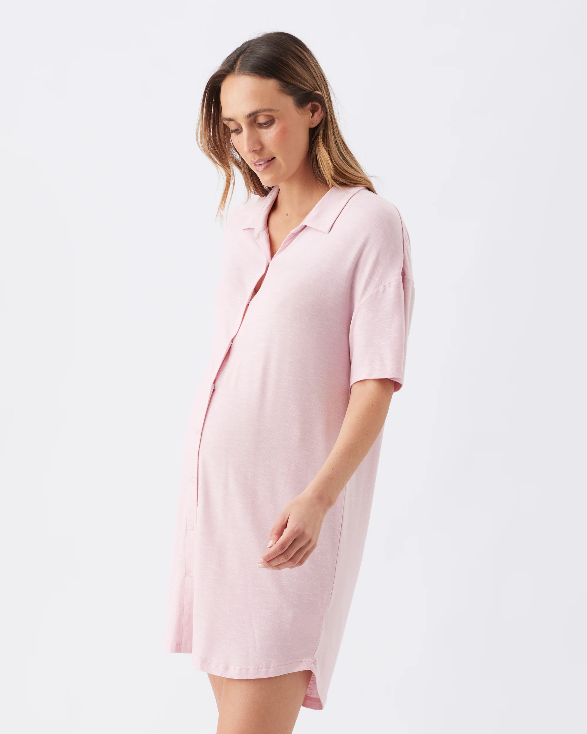 Dreamy Night Shirt Dusty Pink - Image 3