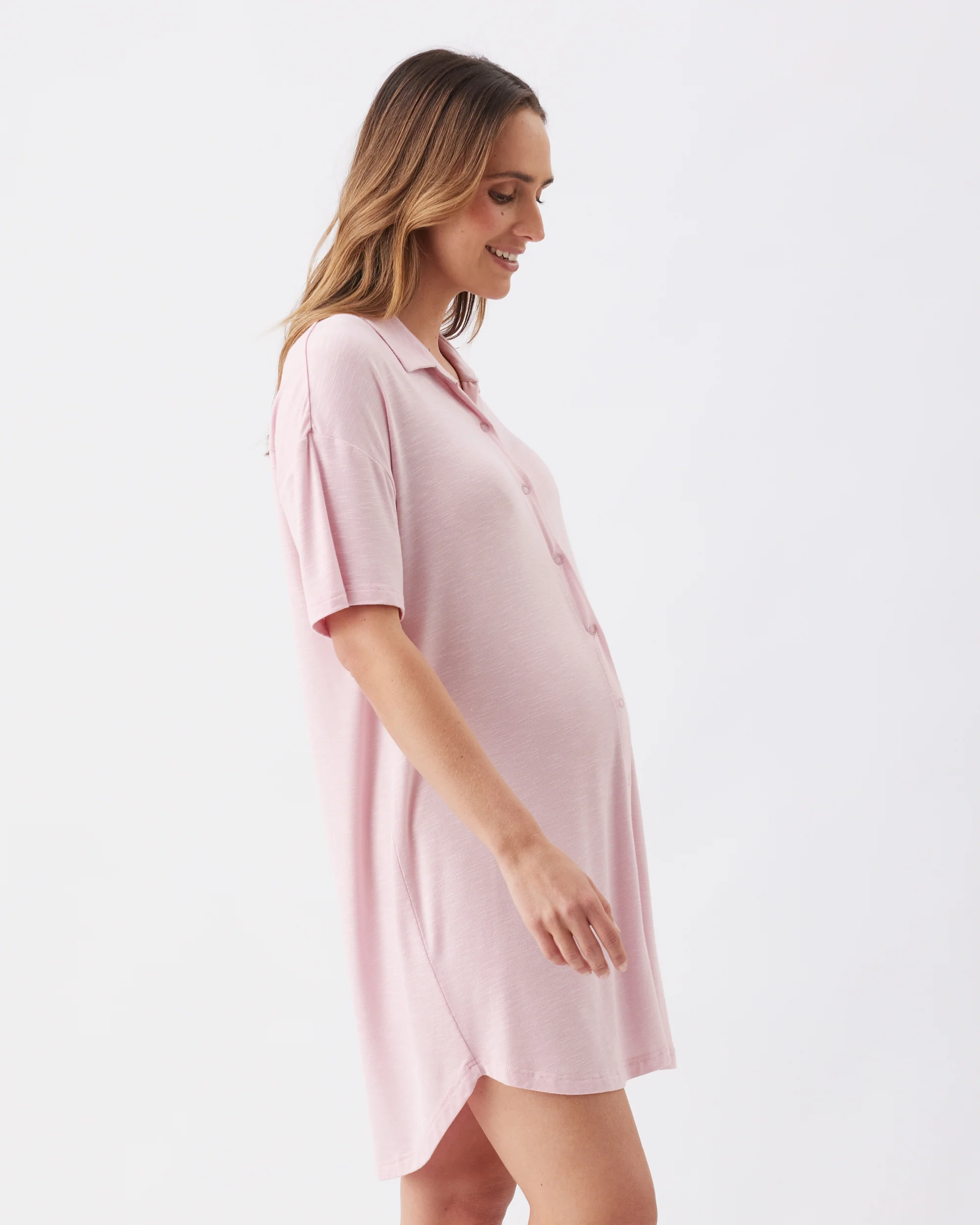 Dreamy Night Shirt Dusty Pink - Image 4