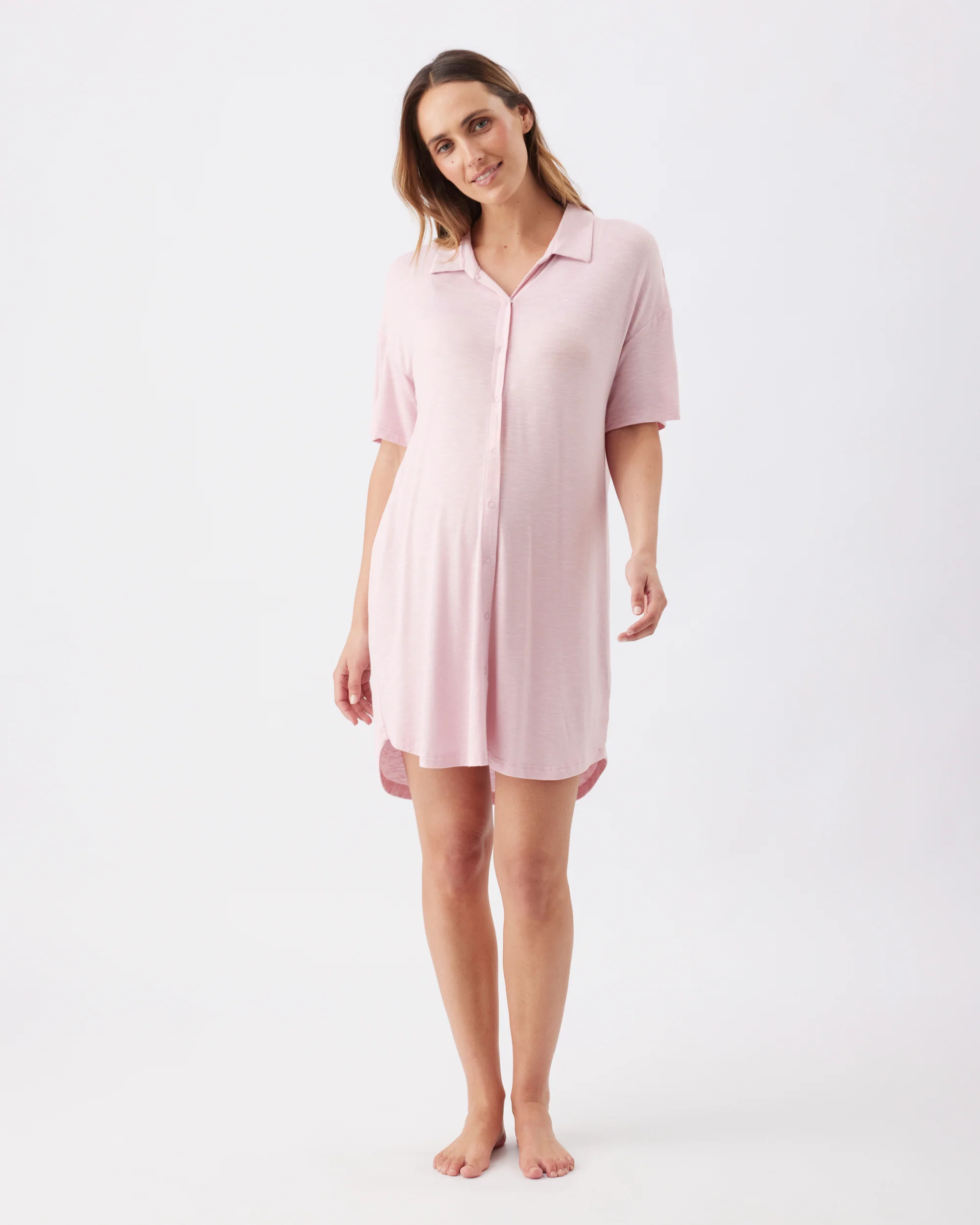 Dreamy Night Shirt Dusty Pink - Image 6