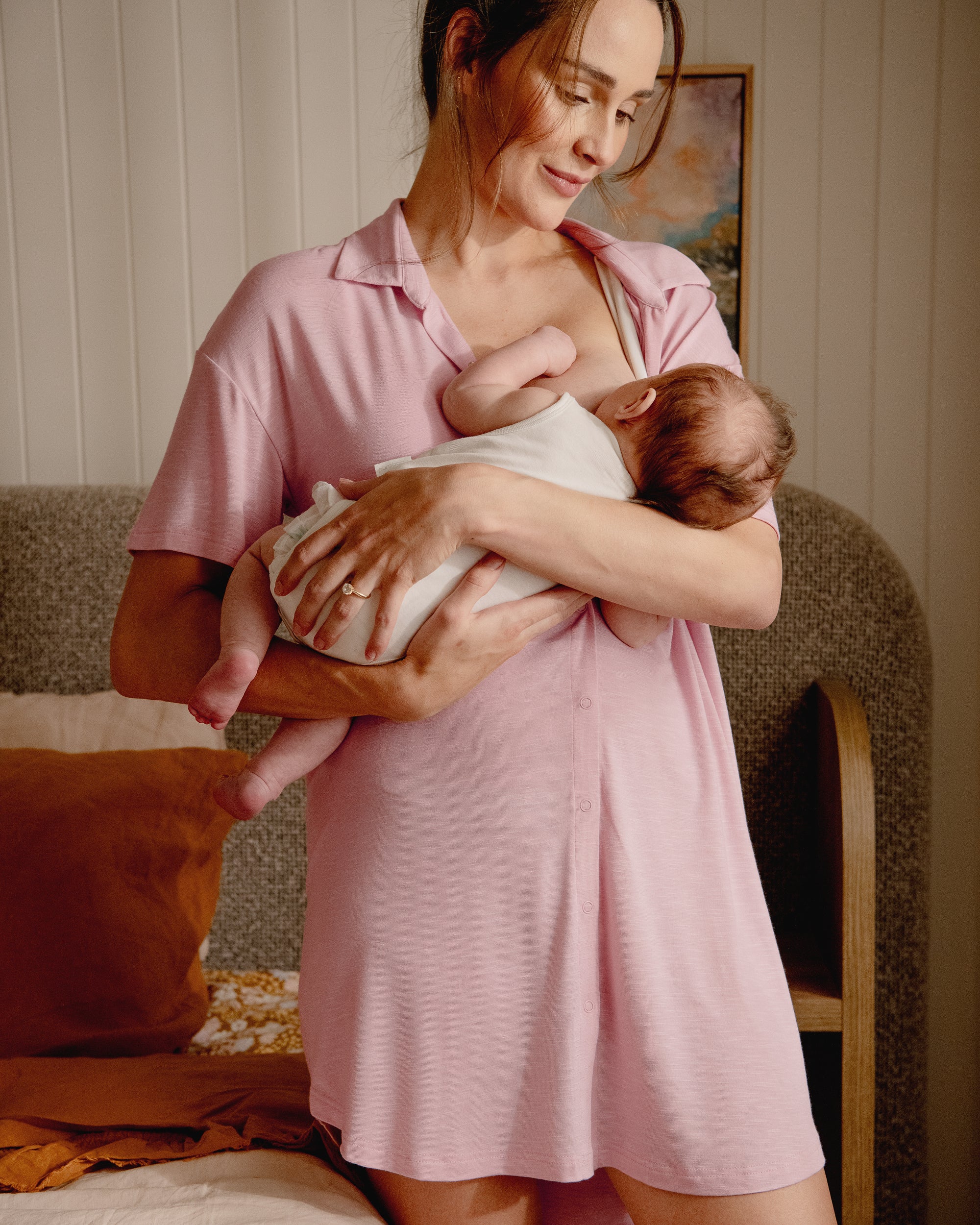 Dreamy Night Shirt Dusty Pink - Image 7