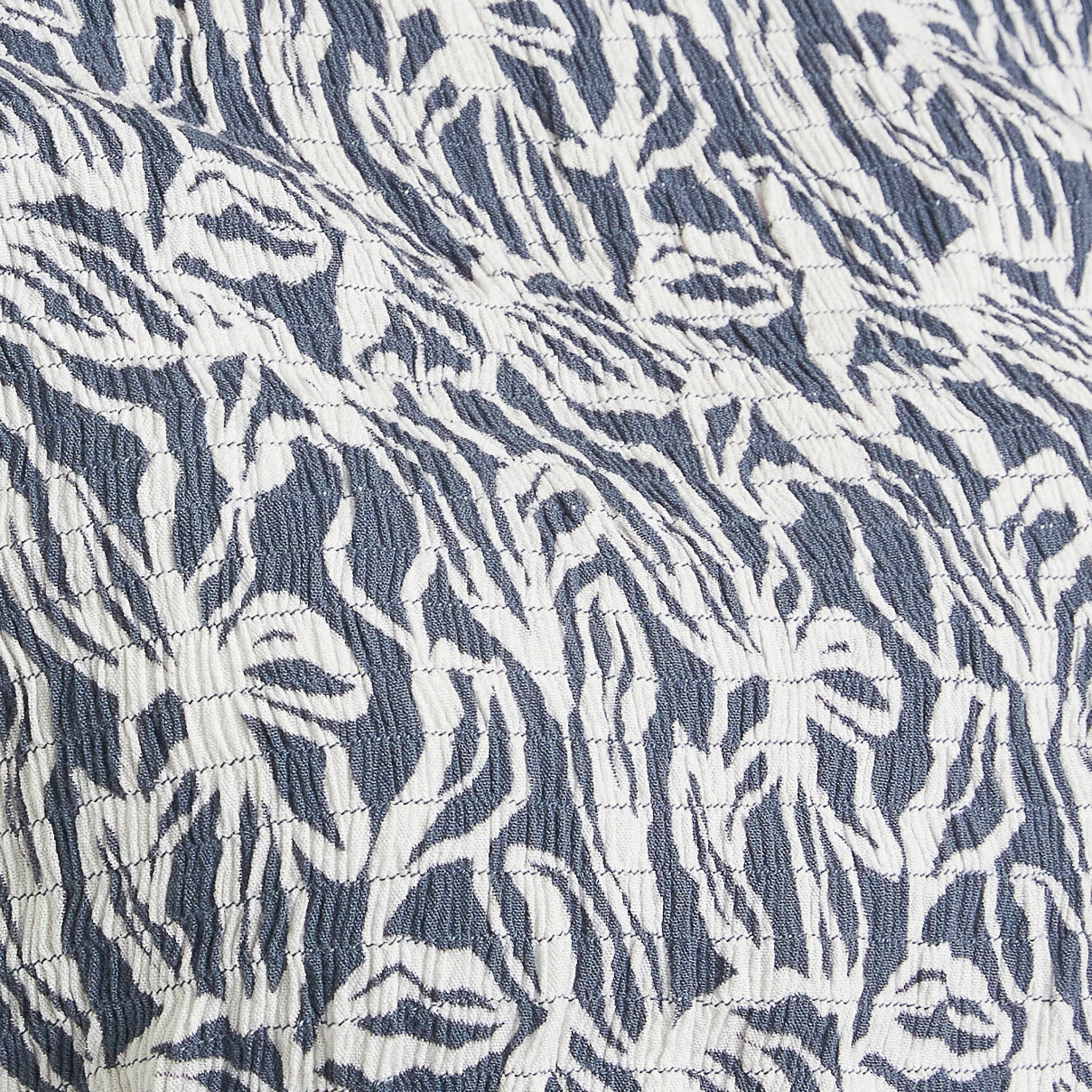 Edie Nursing Dress  Washed Indigo / White - Image 7