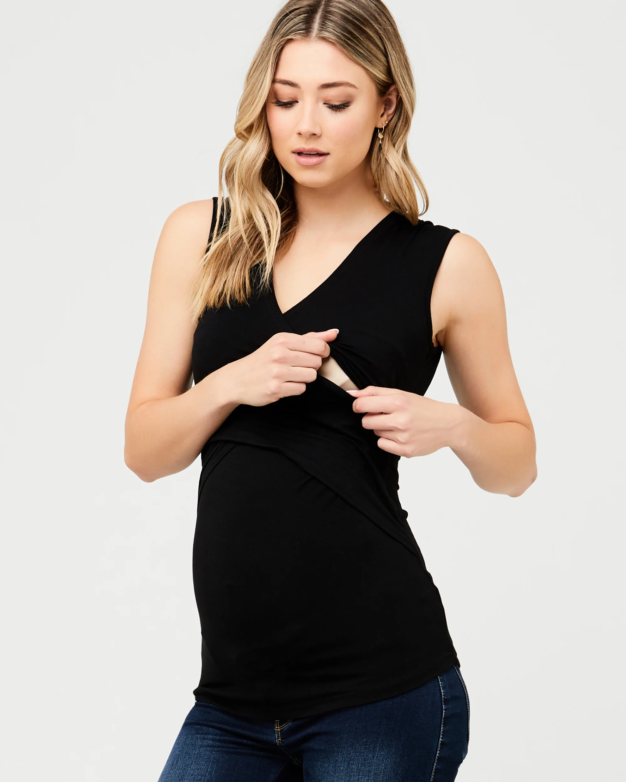 Embrace Nursing Tank Black - Image 4