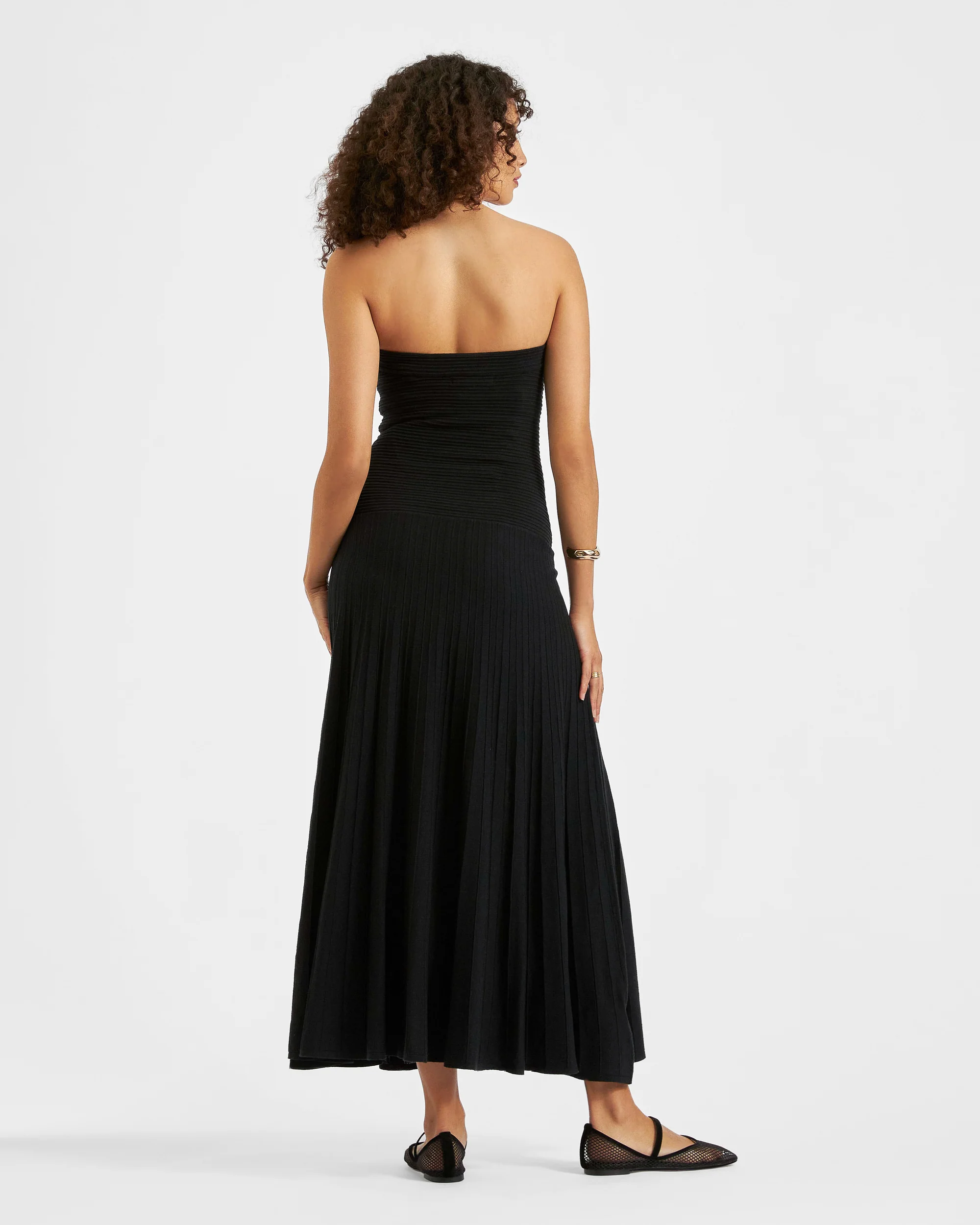 Faith Knit Dress  Black - Image 5
