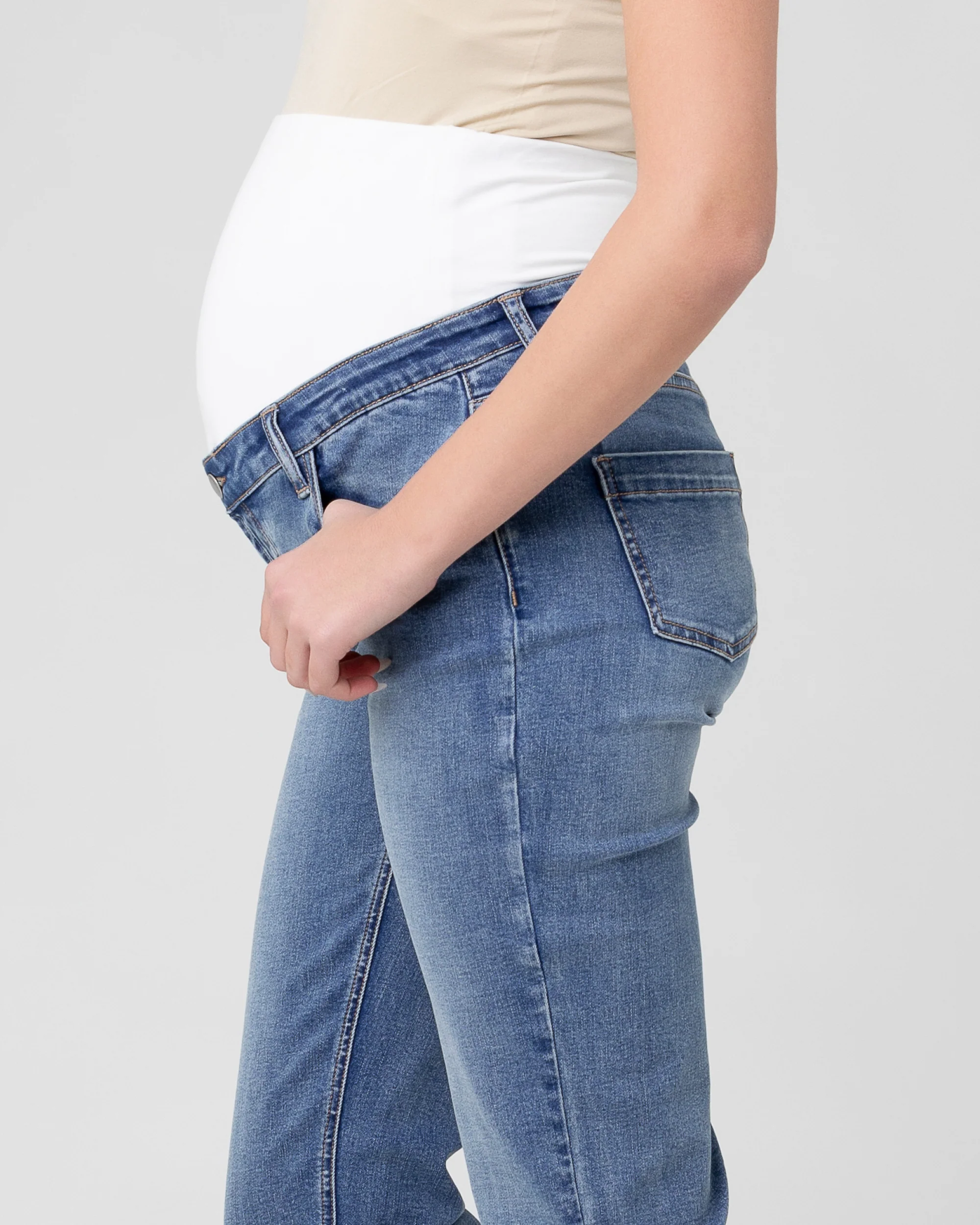 Hunter Over Bump Jean  Blue - Image 4