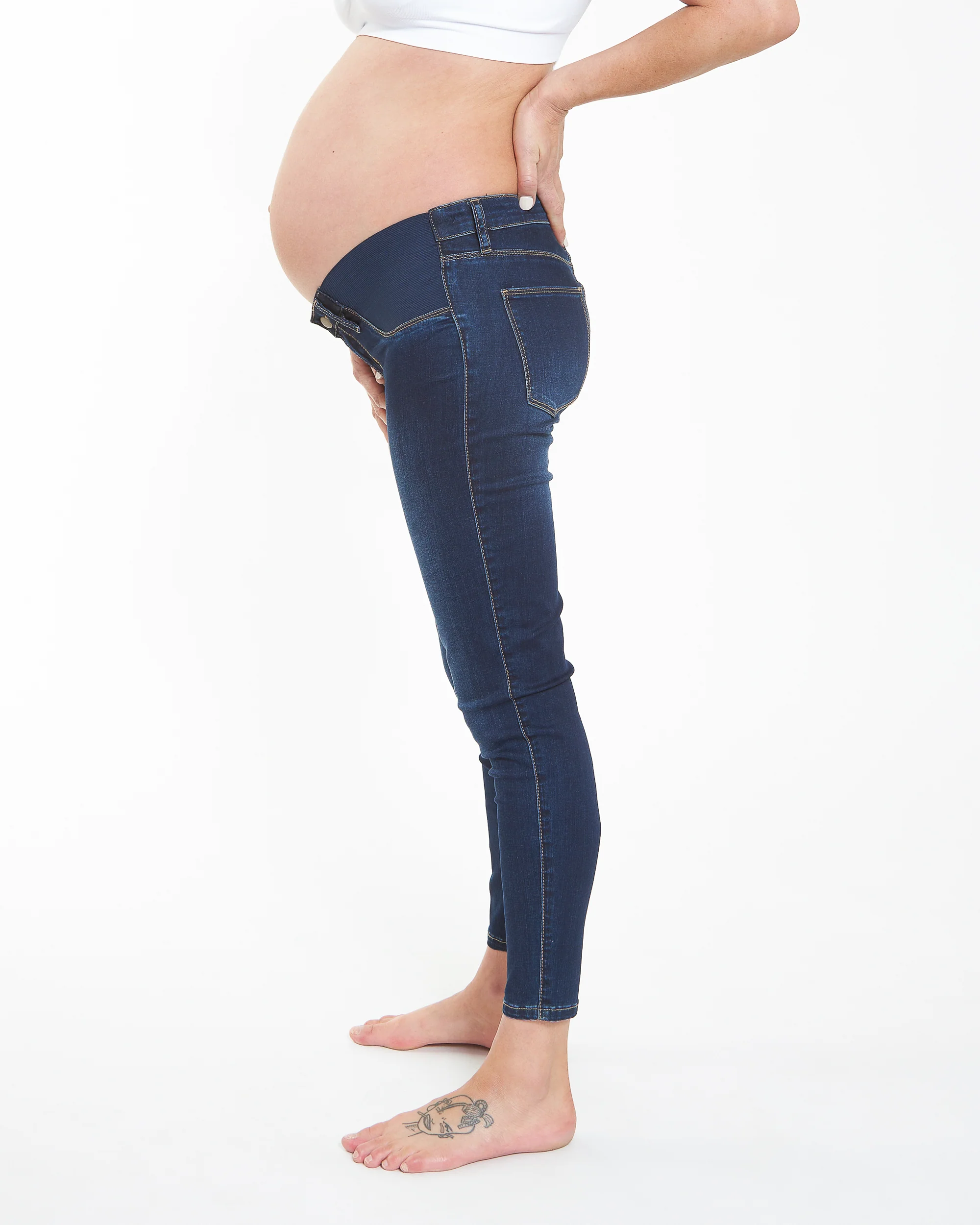 Isla Ankle Grazer Indigo - Image 4