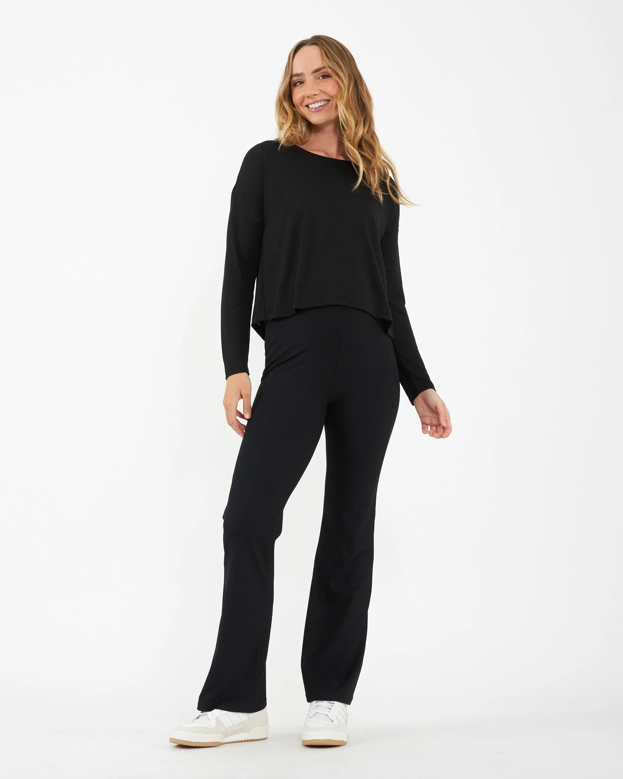 Jazmin Long Sleeve Nursing Top Black - Image 5