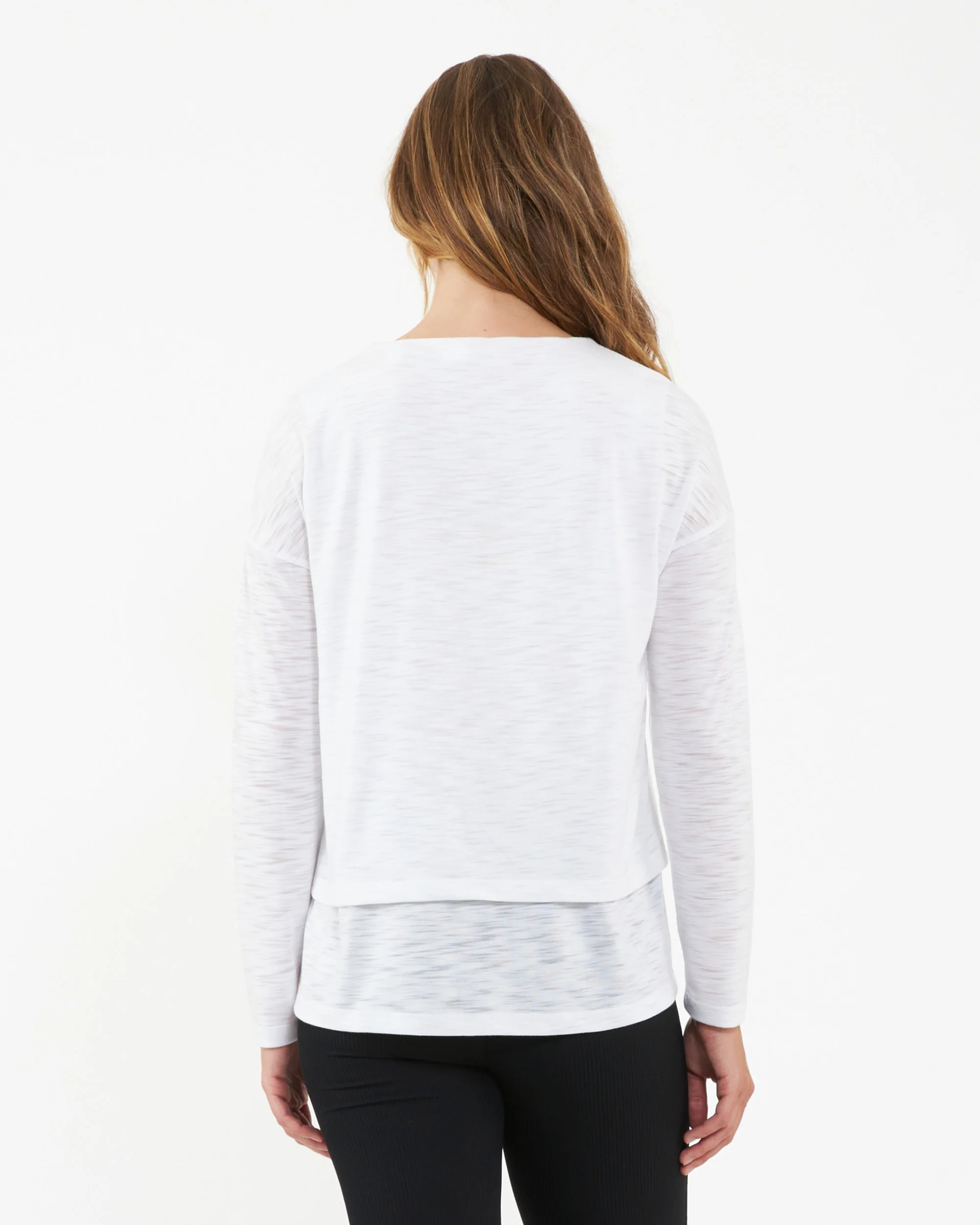 Jazmin Long Sleeve Nursing Top White - Image 5