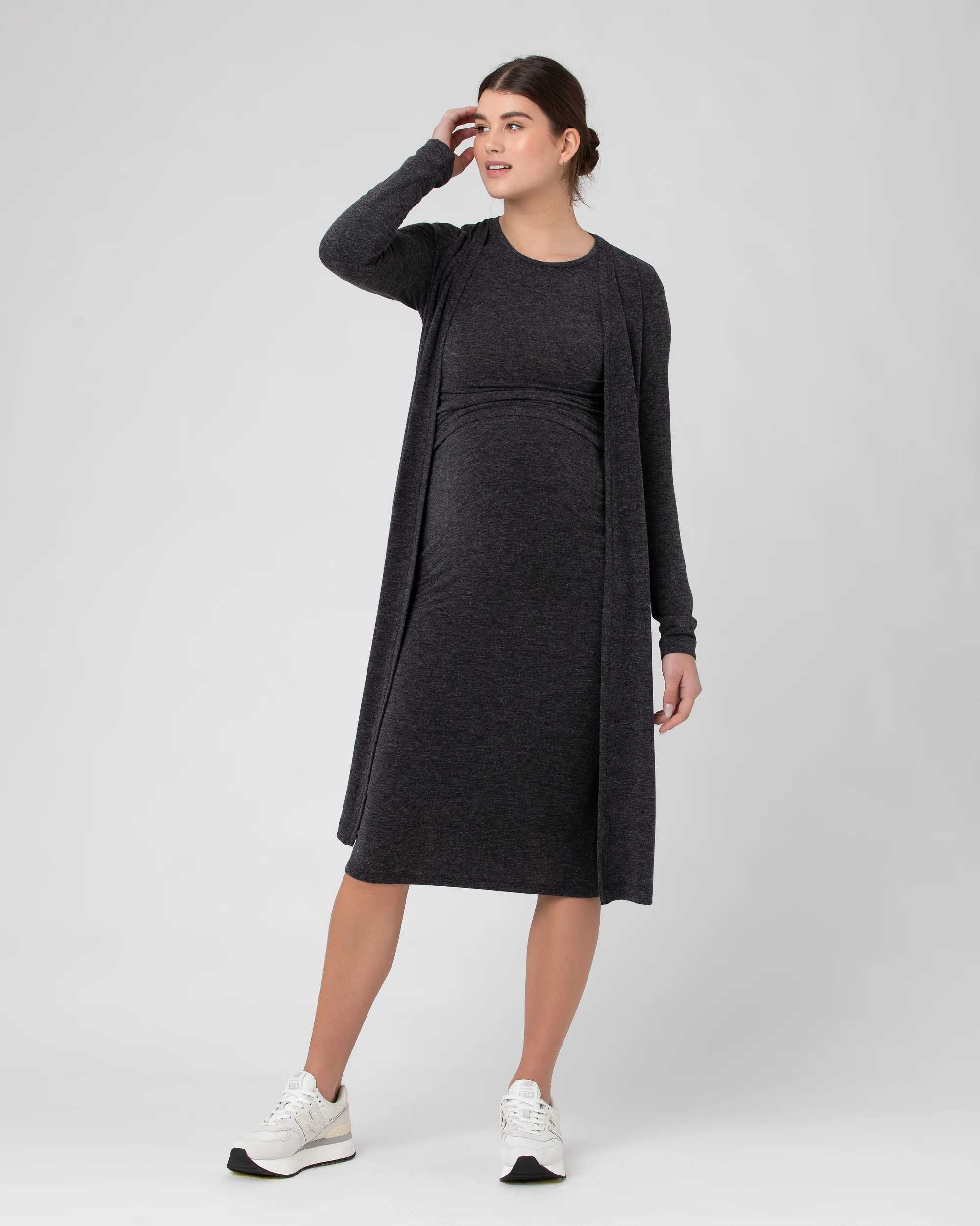 Jess Skirt  Dark Charcoal - Image 5