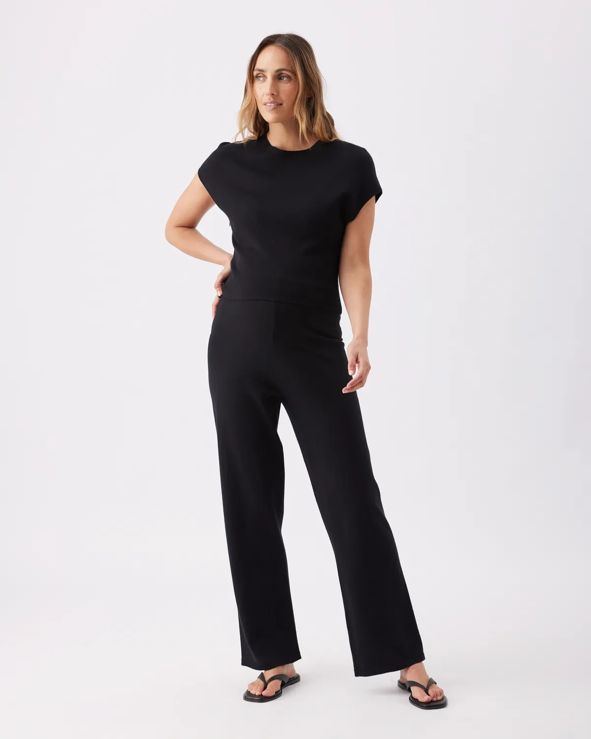 Kira Nursing Knit  Black - Image 5