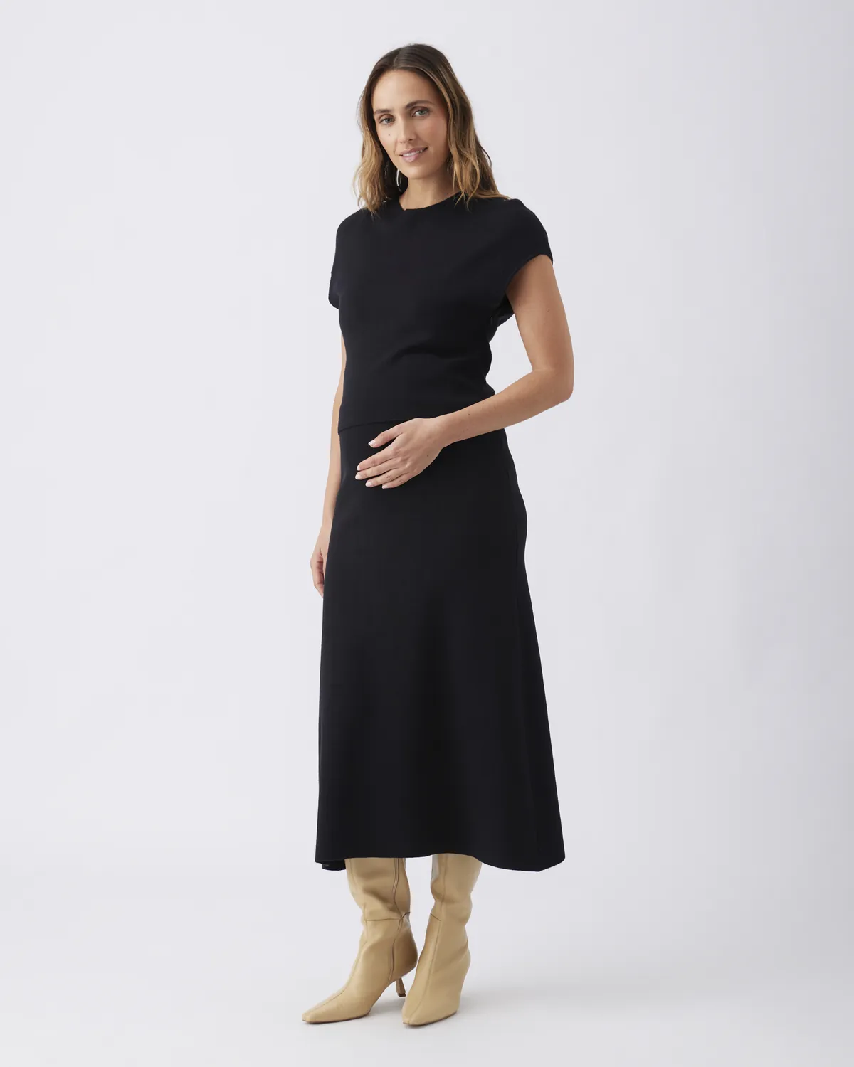 Kira Nursing Knit  Black - Image 6