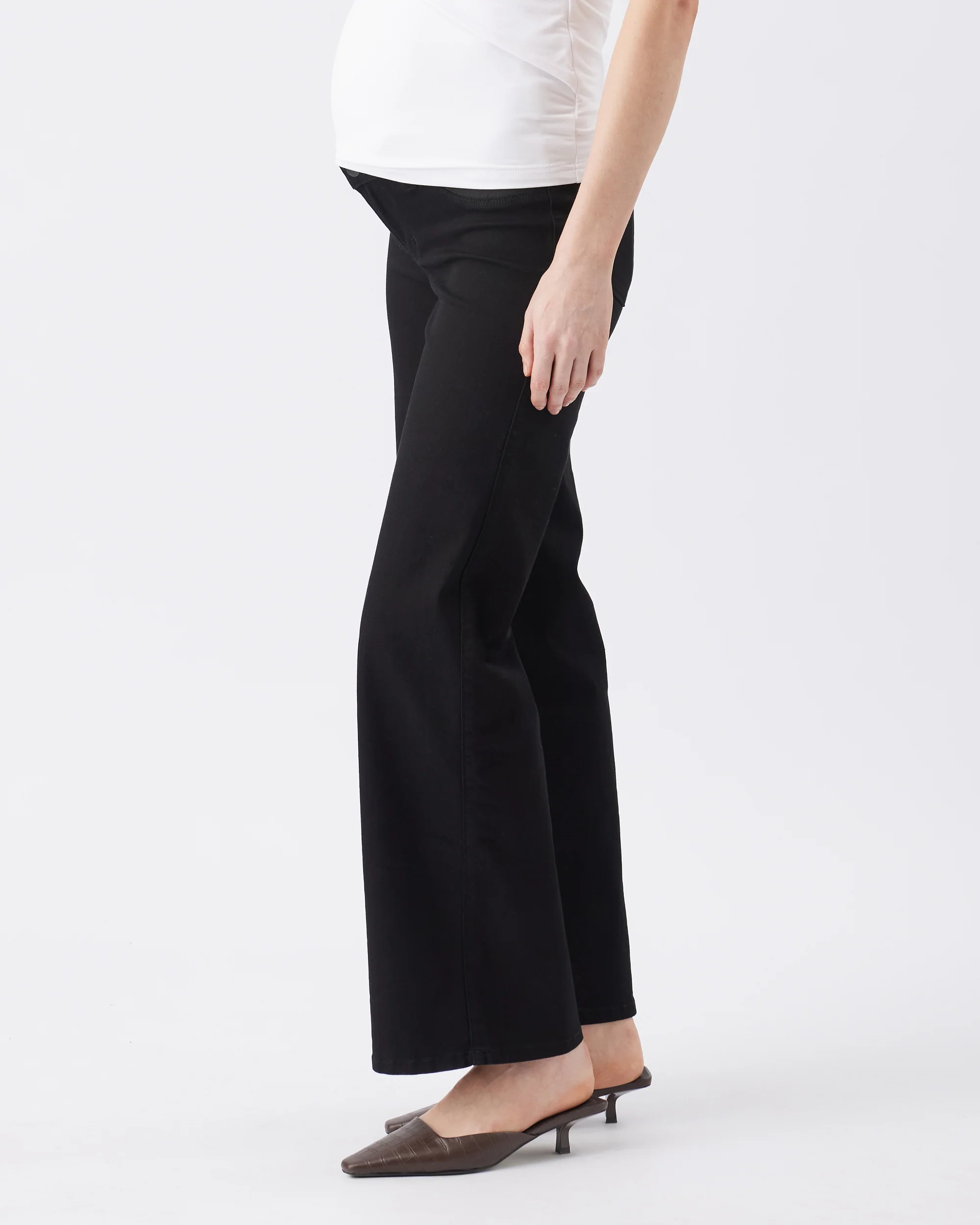 Kyle Wide Leg Jean Black - Image 3