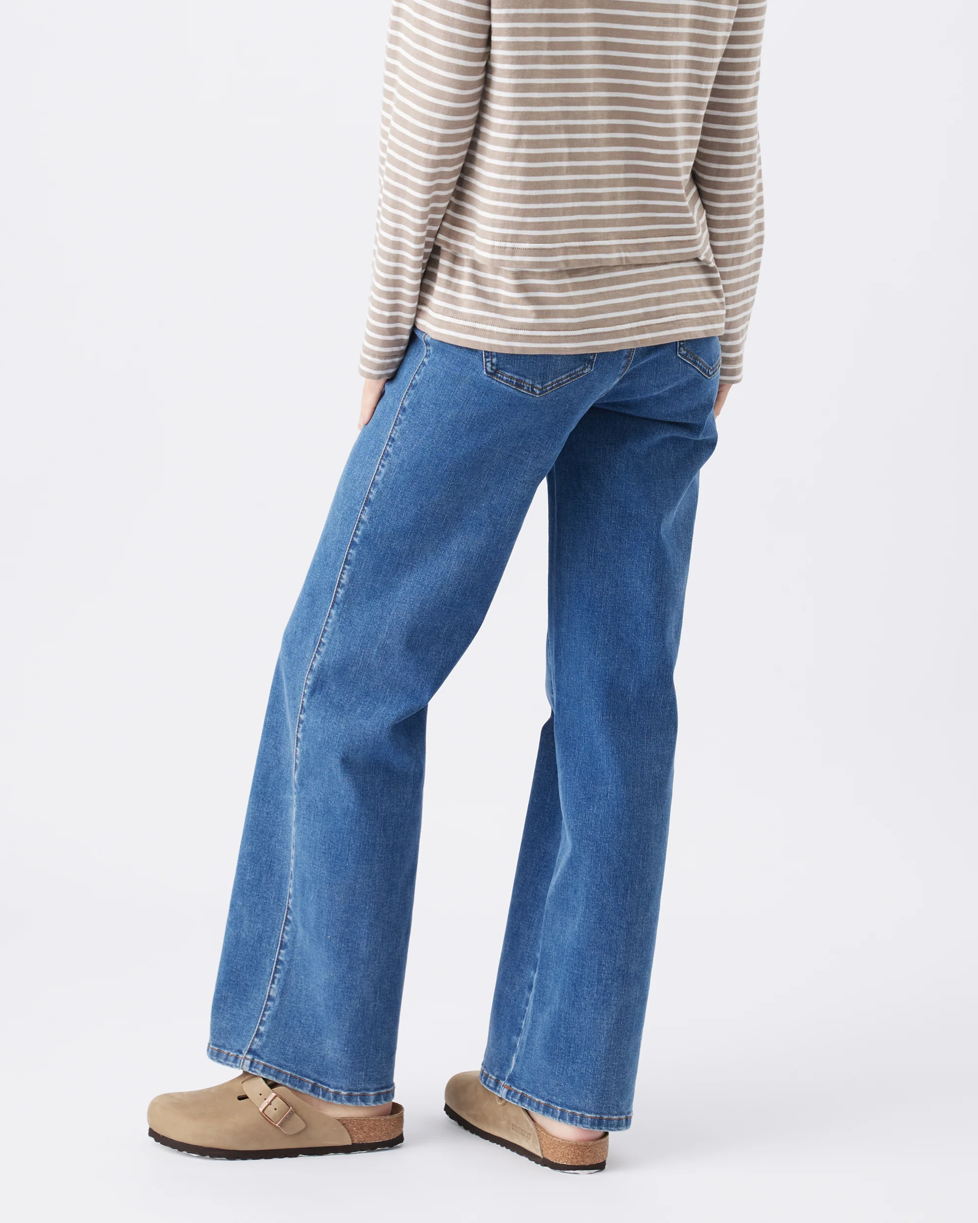 Kyle Wide Leg Jean True Blue - Image 3