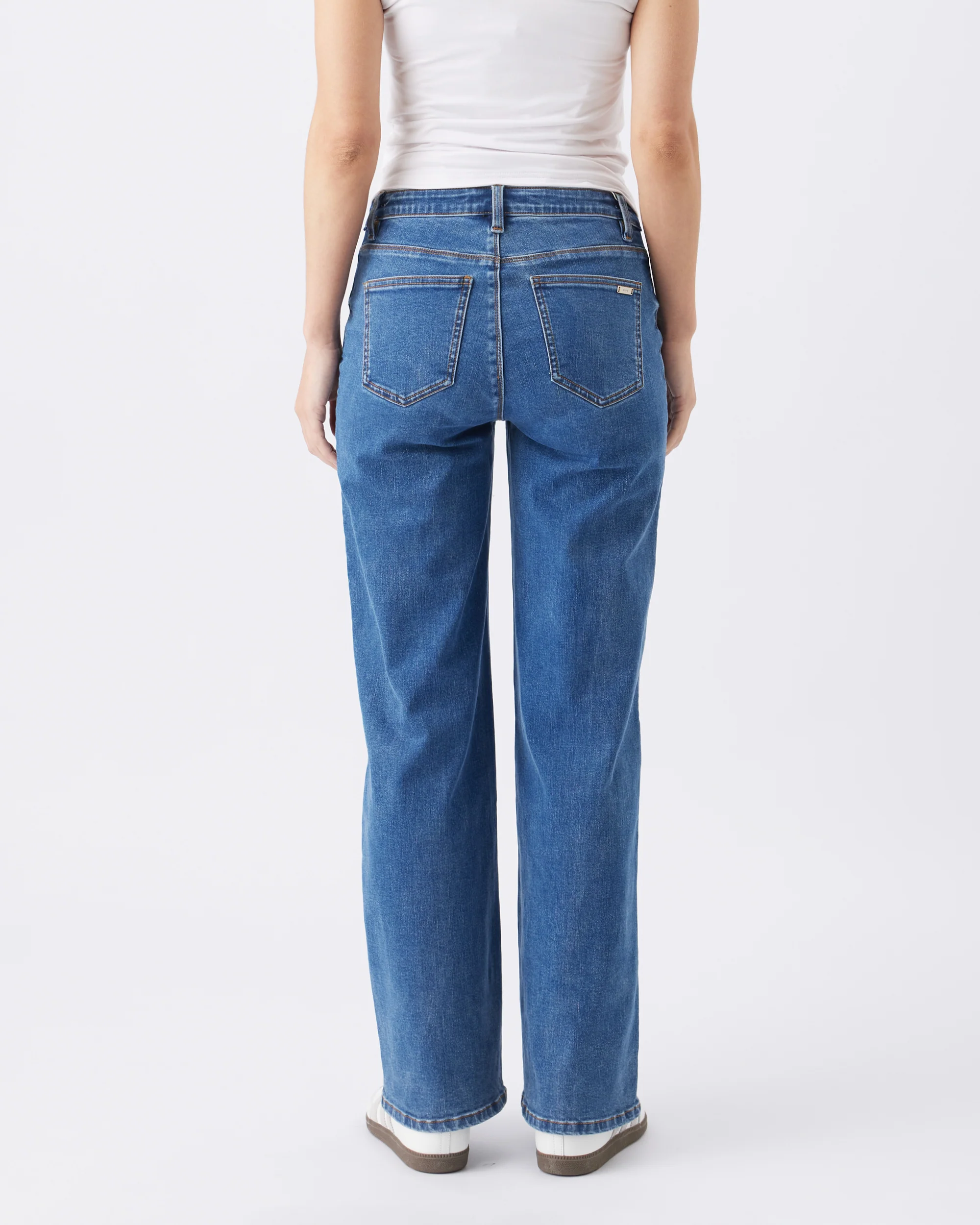 Kyle Wide Leg Jean True Blue - Image 4
