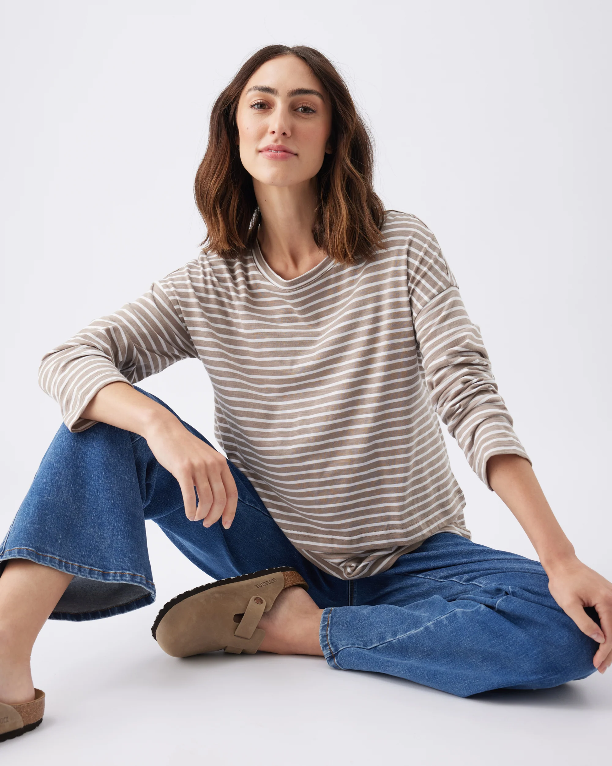 Kyle Wide Leg Jean True Blue - Image 5