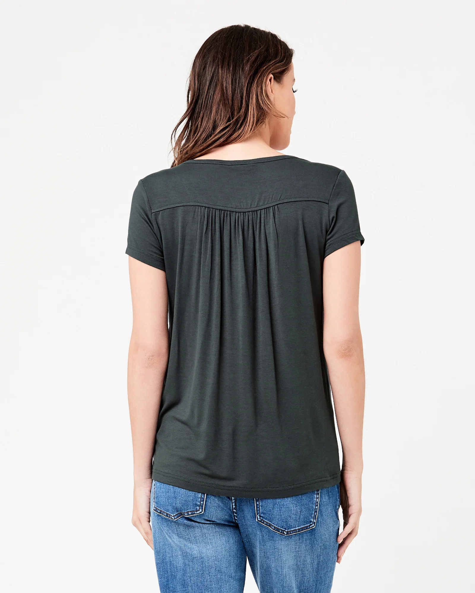 Lara Nursing Tee Gravel - Image 3