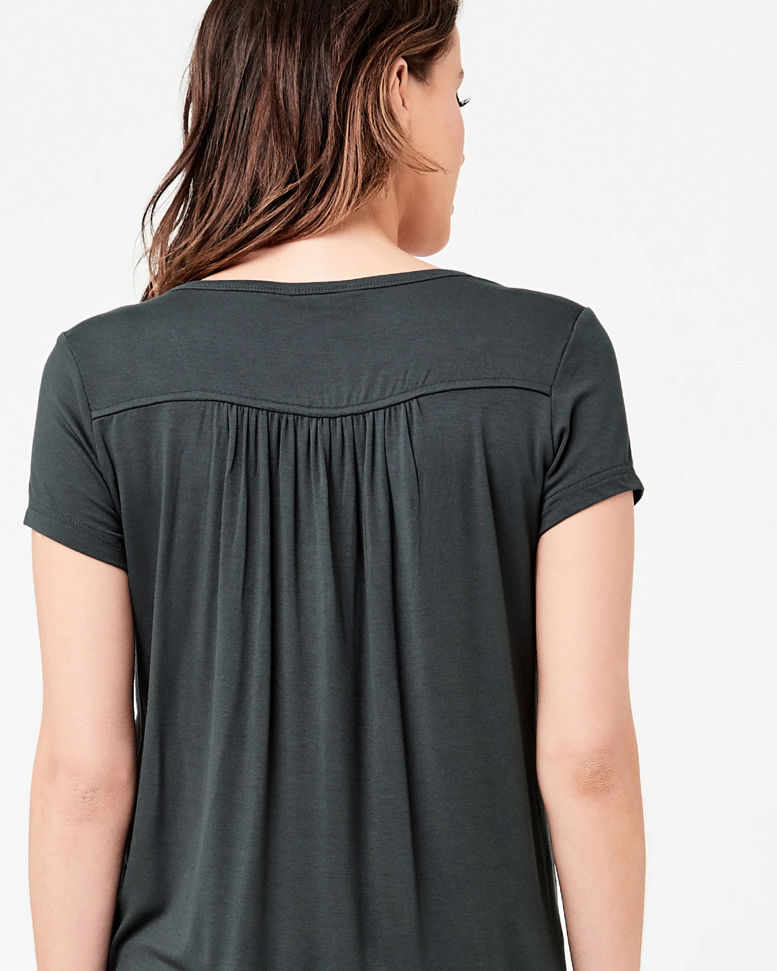Lara Nursing Tee Gravel - Image 6