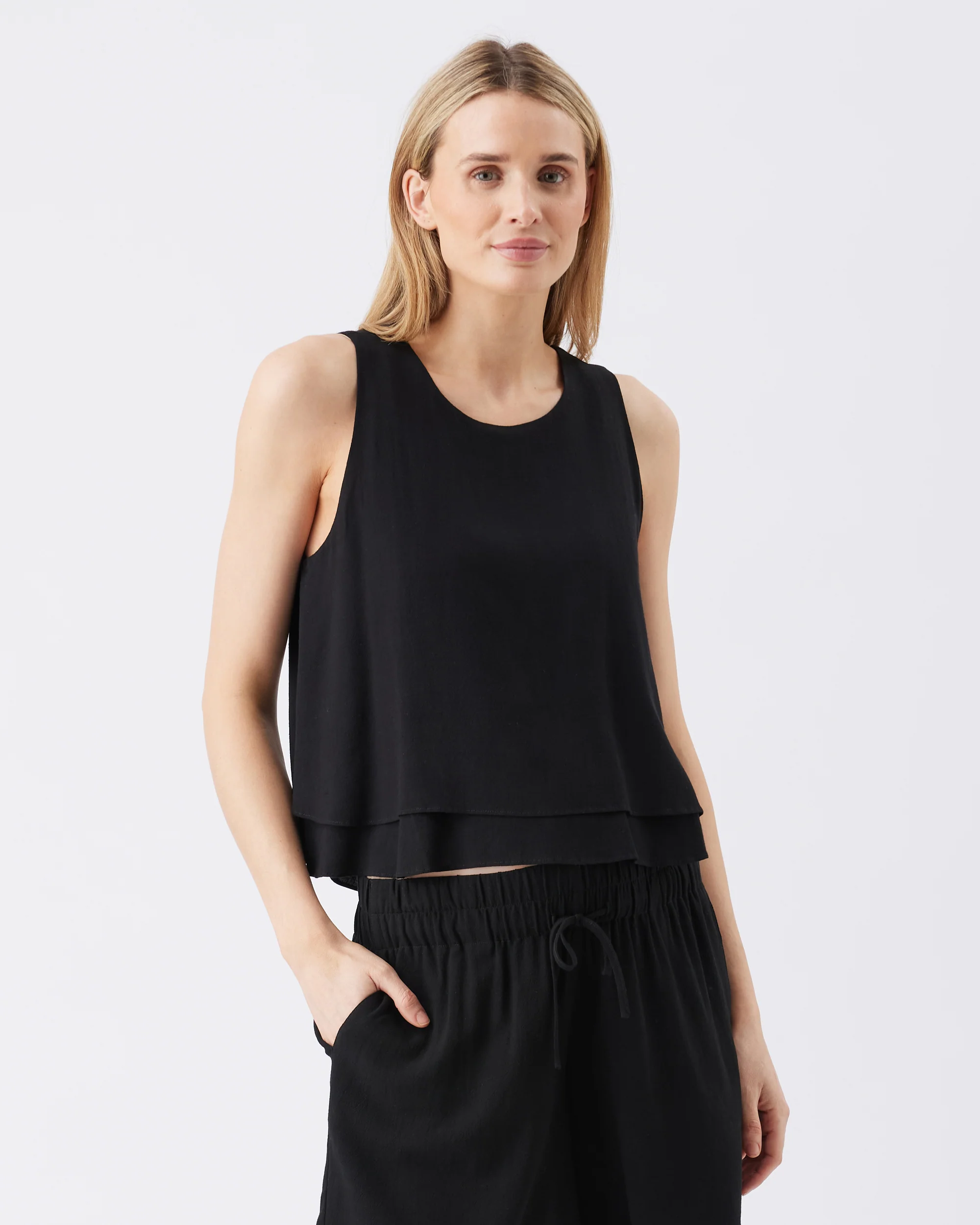 Lois Nursing Top Black - Image 3