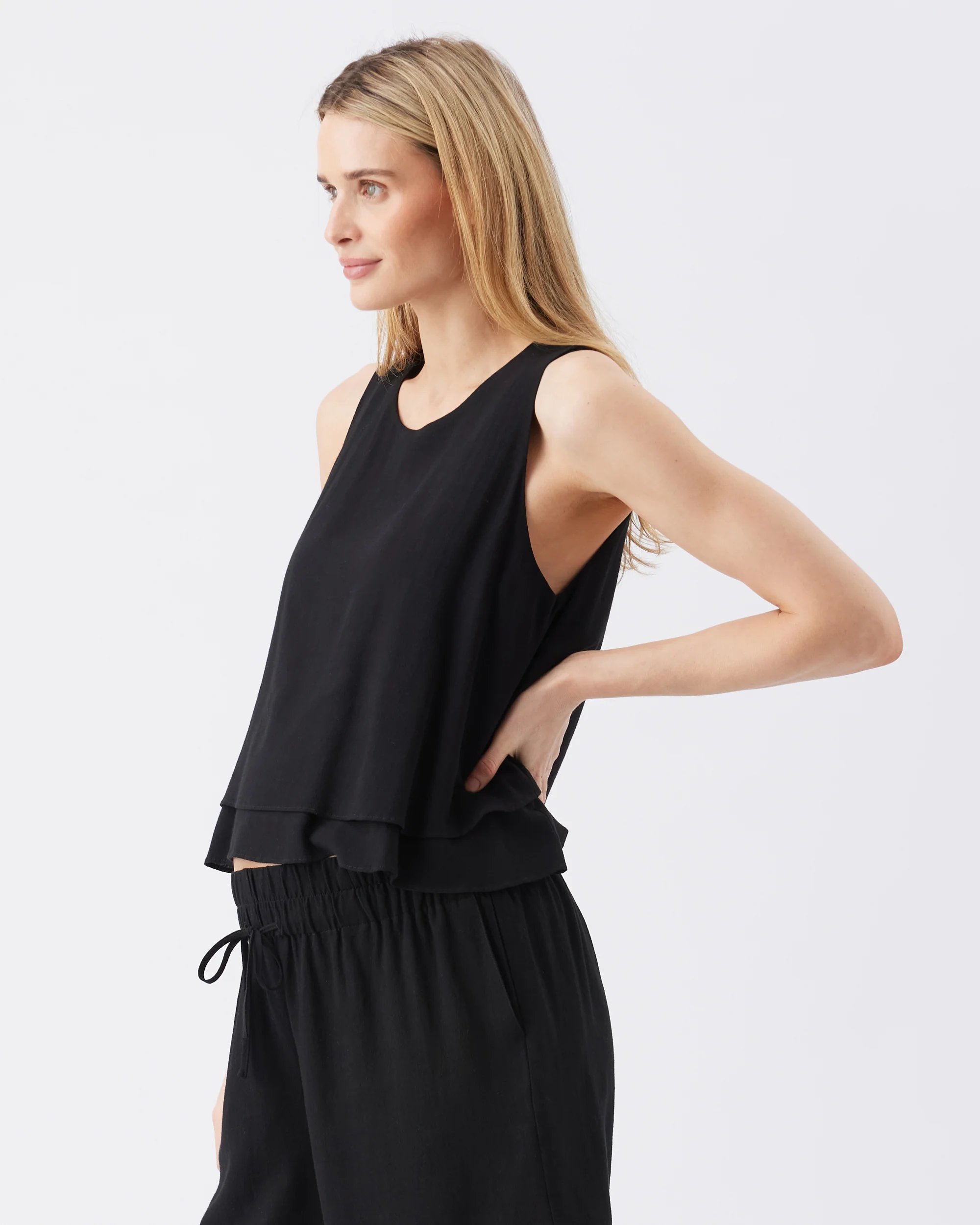 Lois Nursing Top Black - Image 4