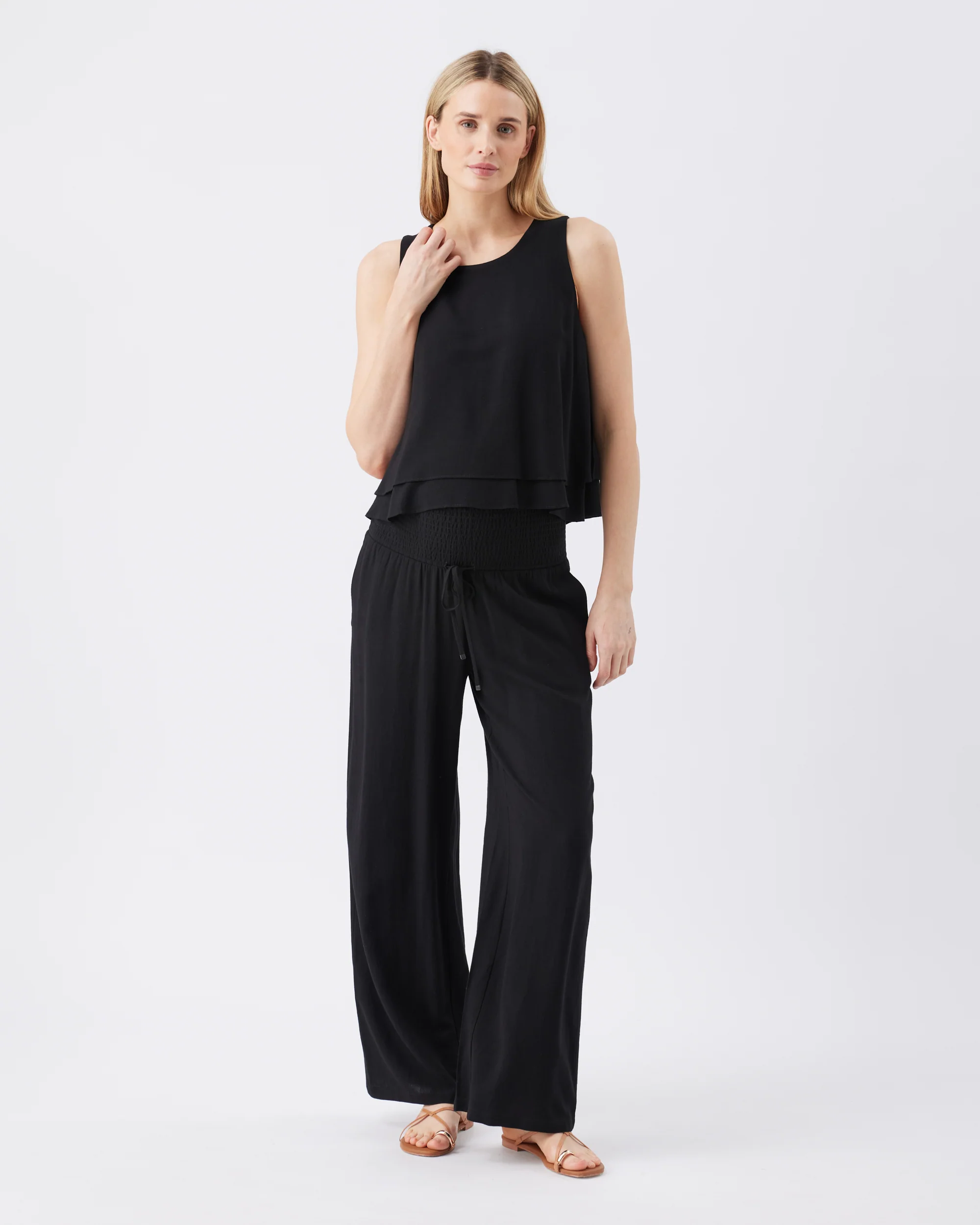 Lois Nursing Top Black - Image 7