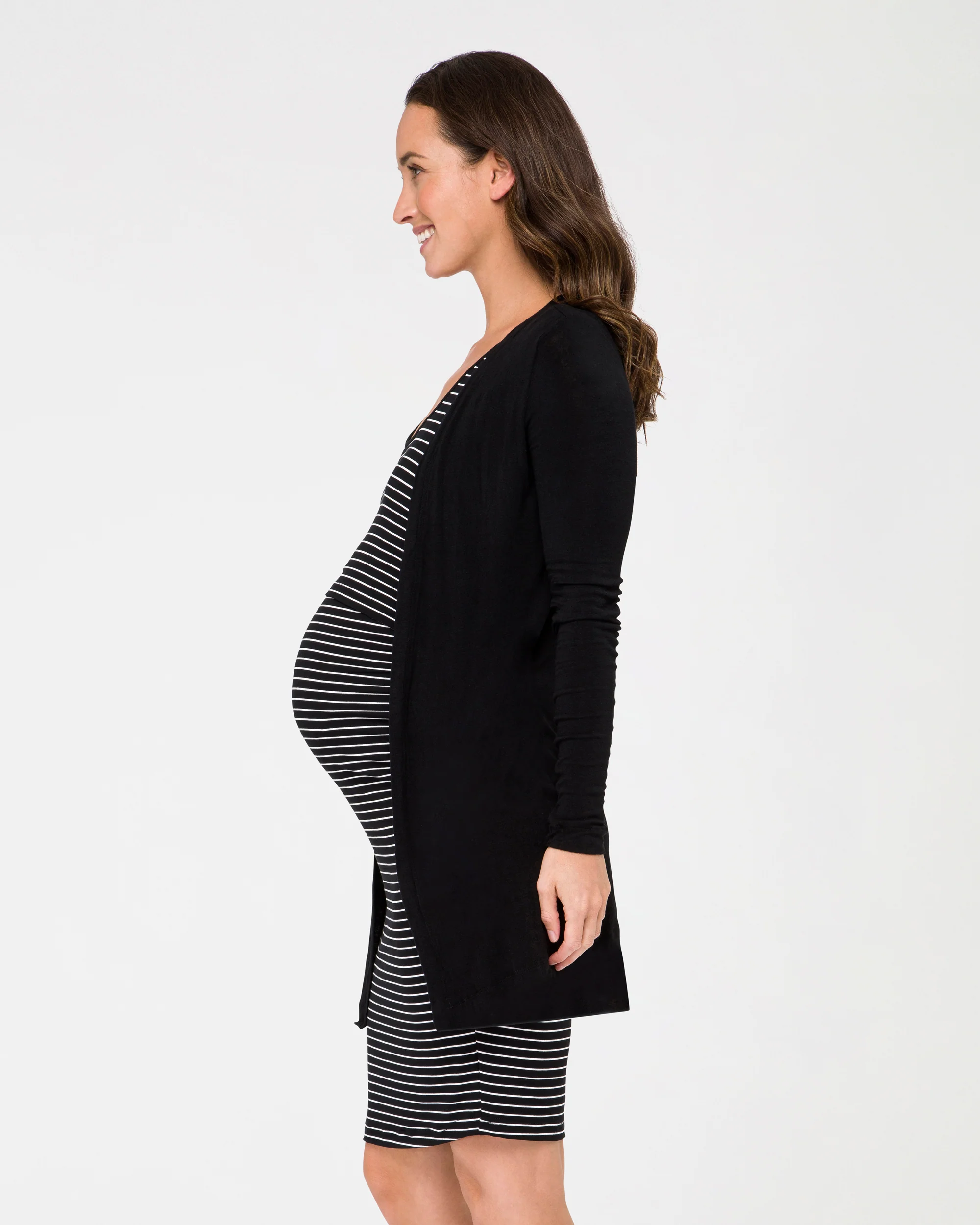 Longline Cardi Black - Image 3