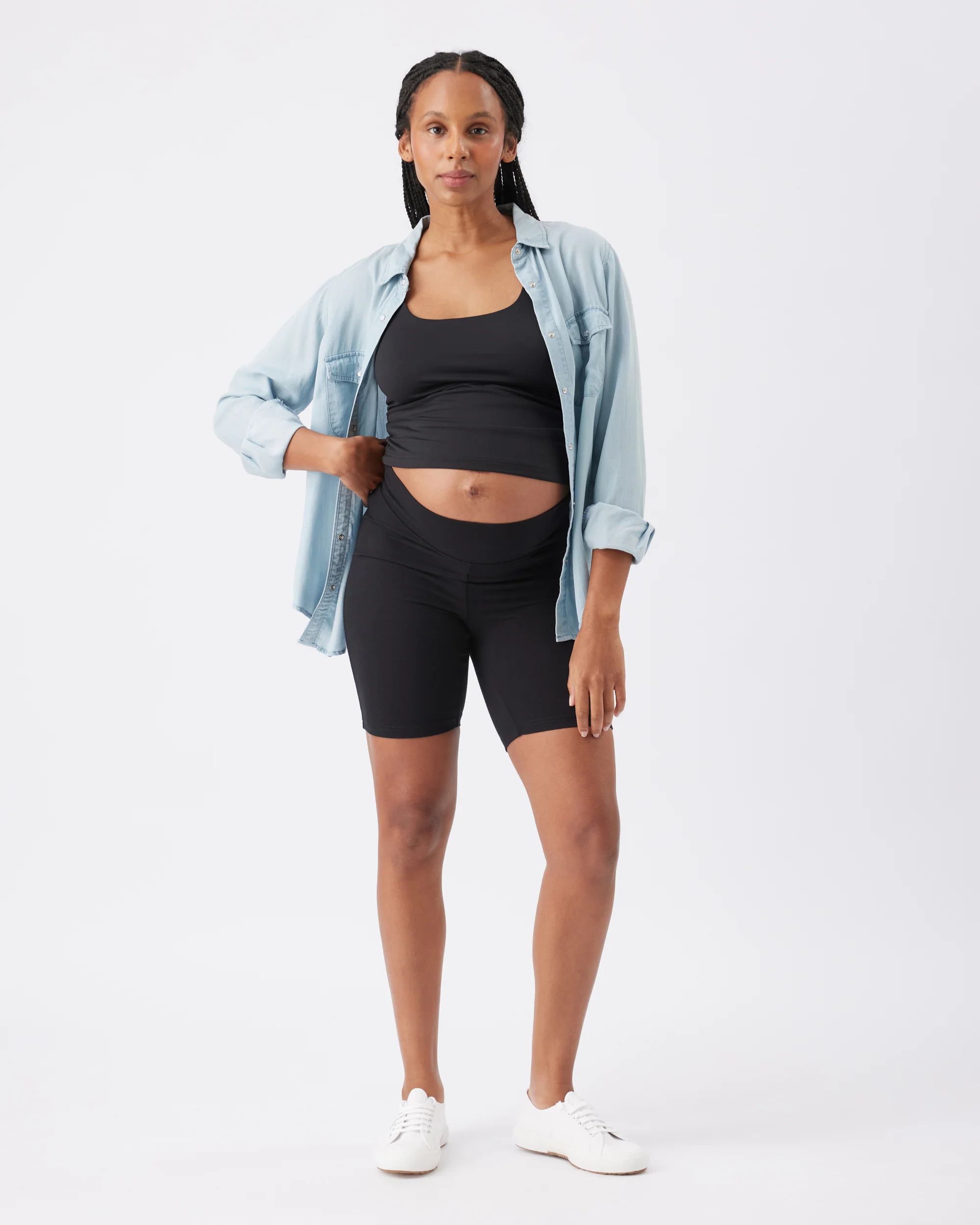Luxe Knit Tank Top  Black - Image 6