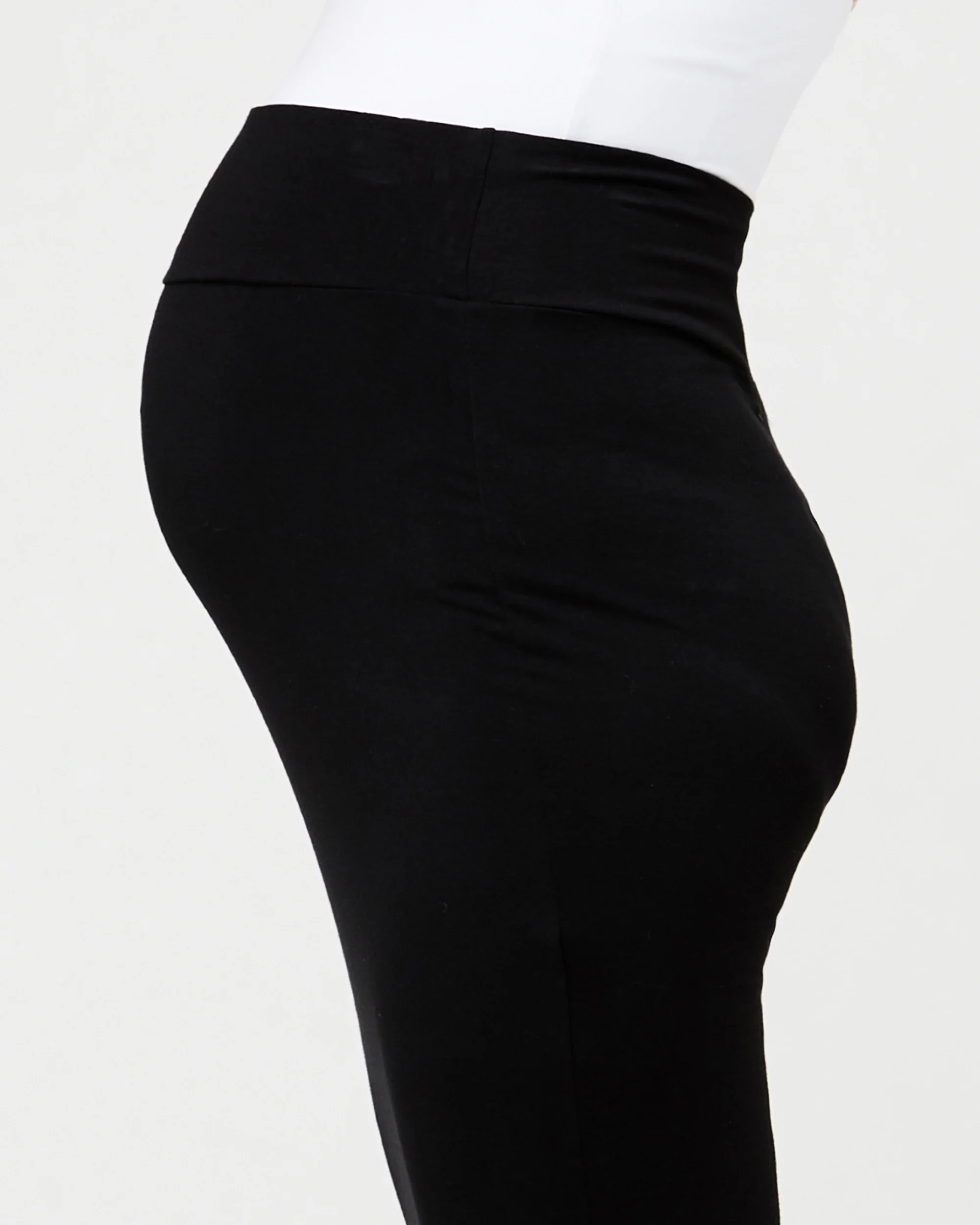 Mia Plain Skirt Black - Image 4