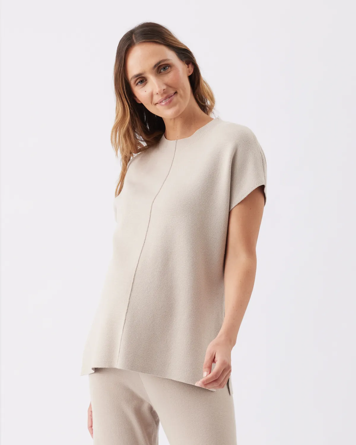 Nardia Nursing Knit Stone - Image 2