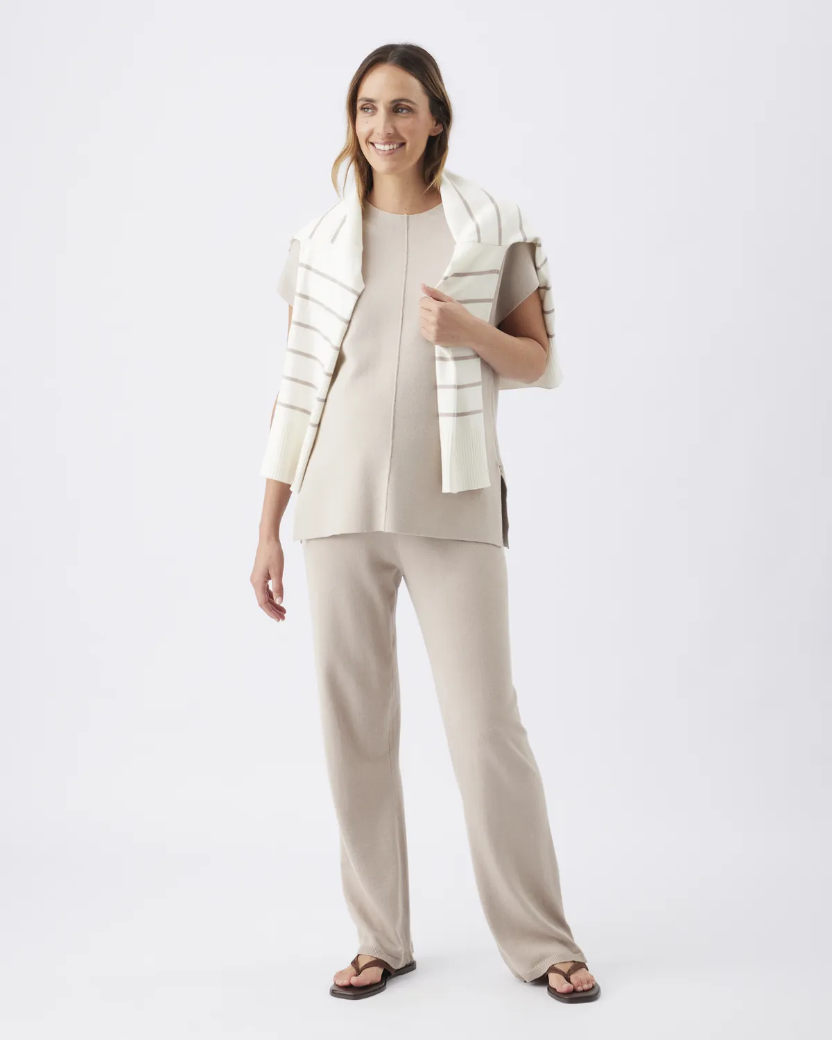 Nardia Nursing Knit Stone - Image 7