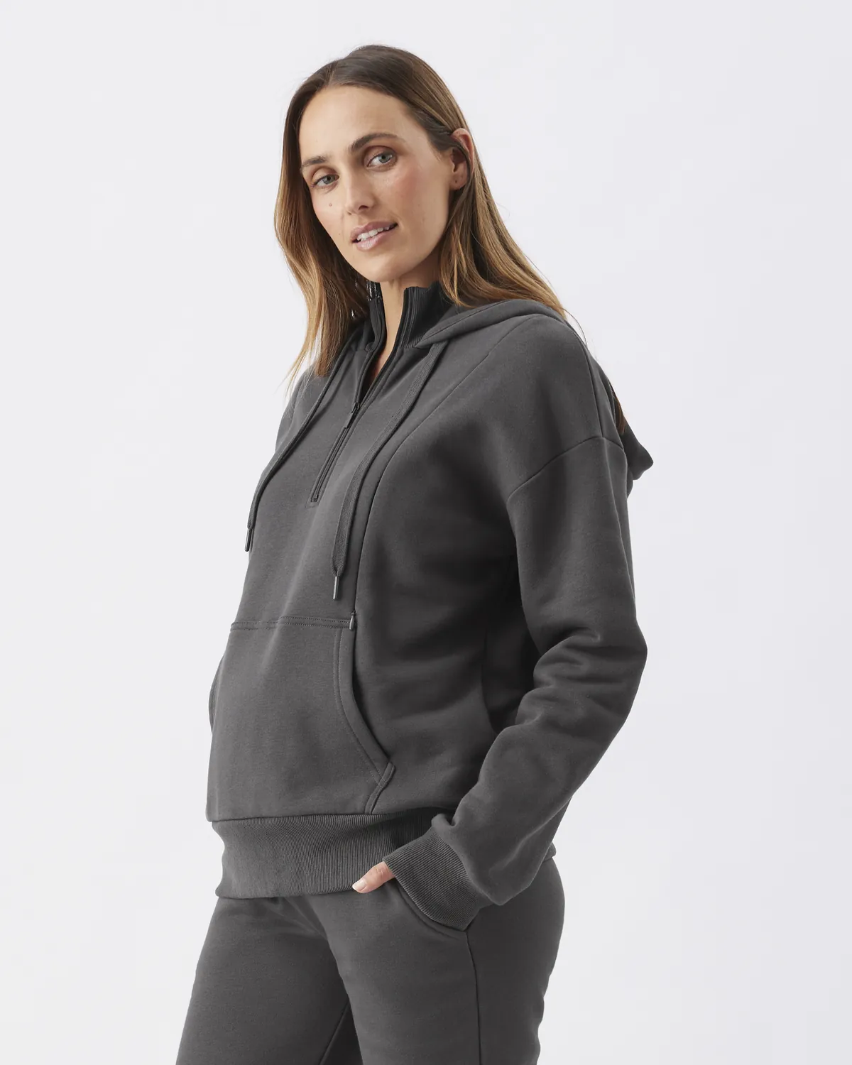 Nicky Nursing Hoodie  Slate - Image 3