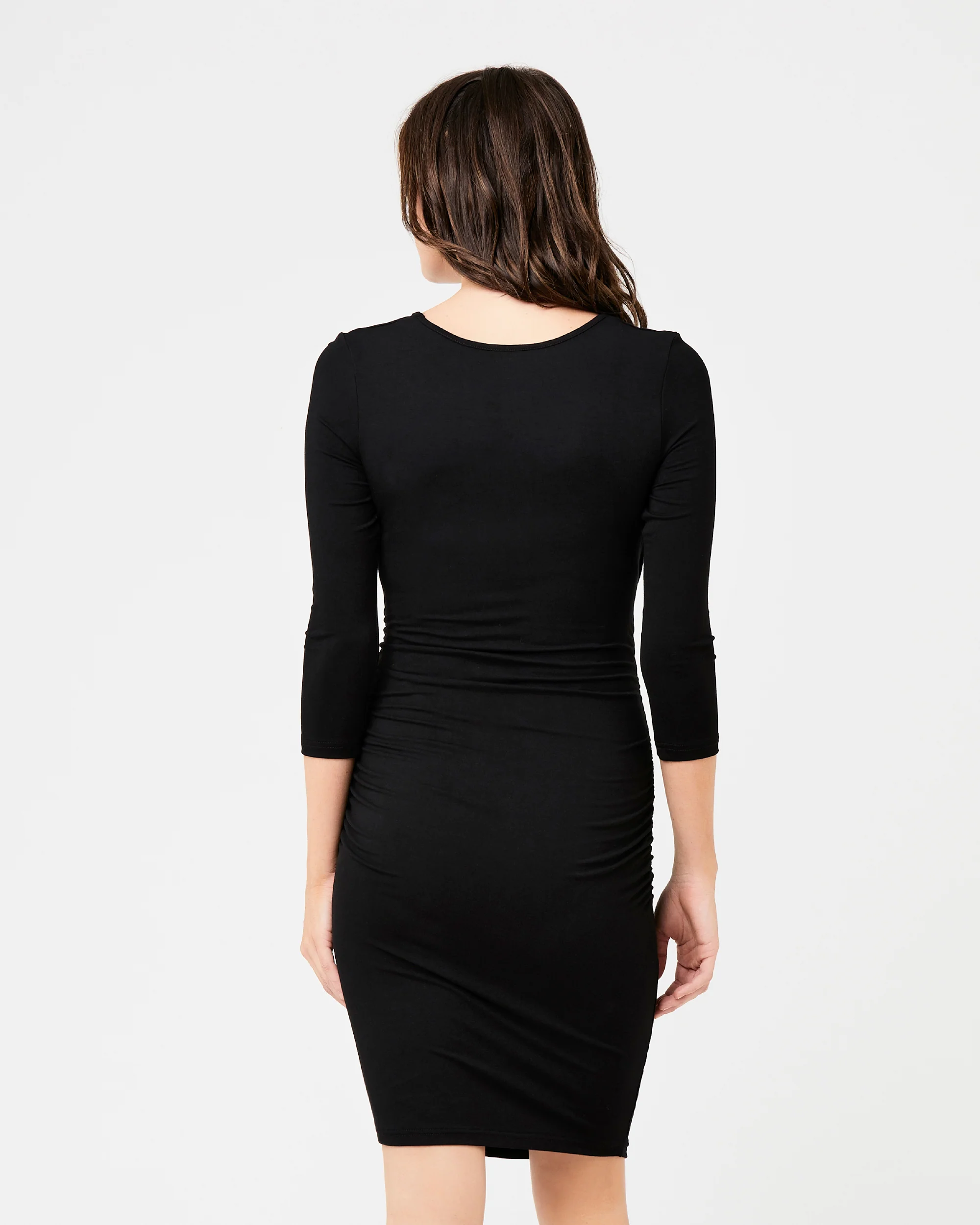 Nursing Tube Dress Black - Image 3