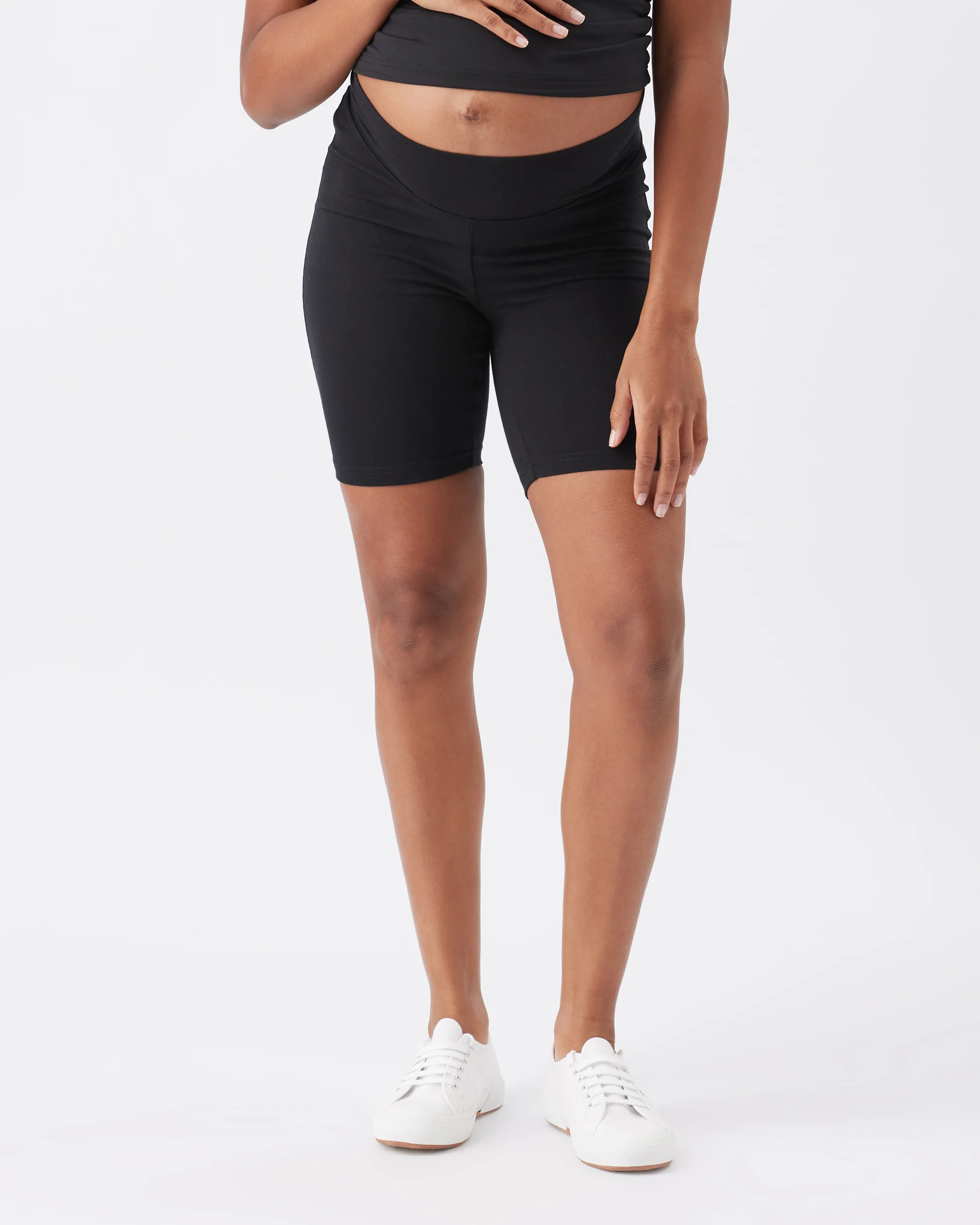Organic Cotton Bike Short  Black - Image 3