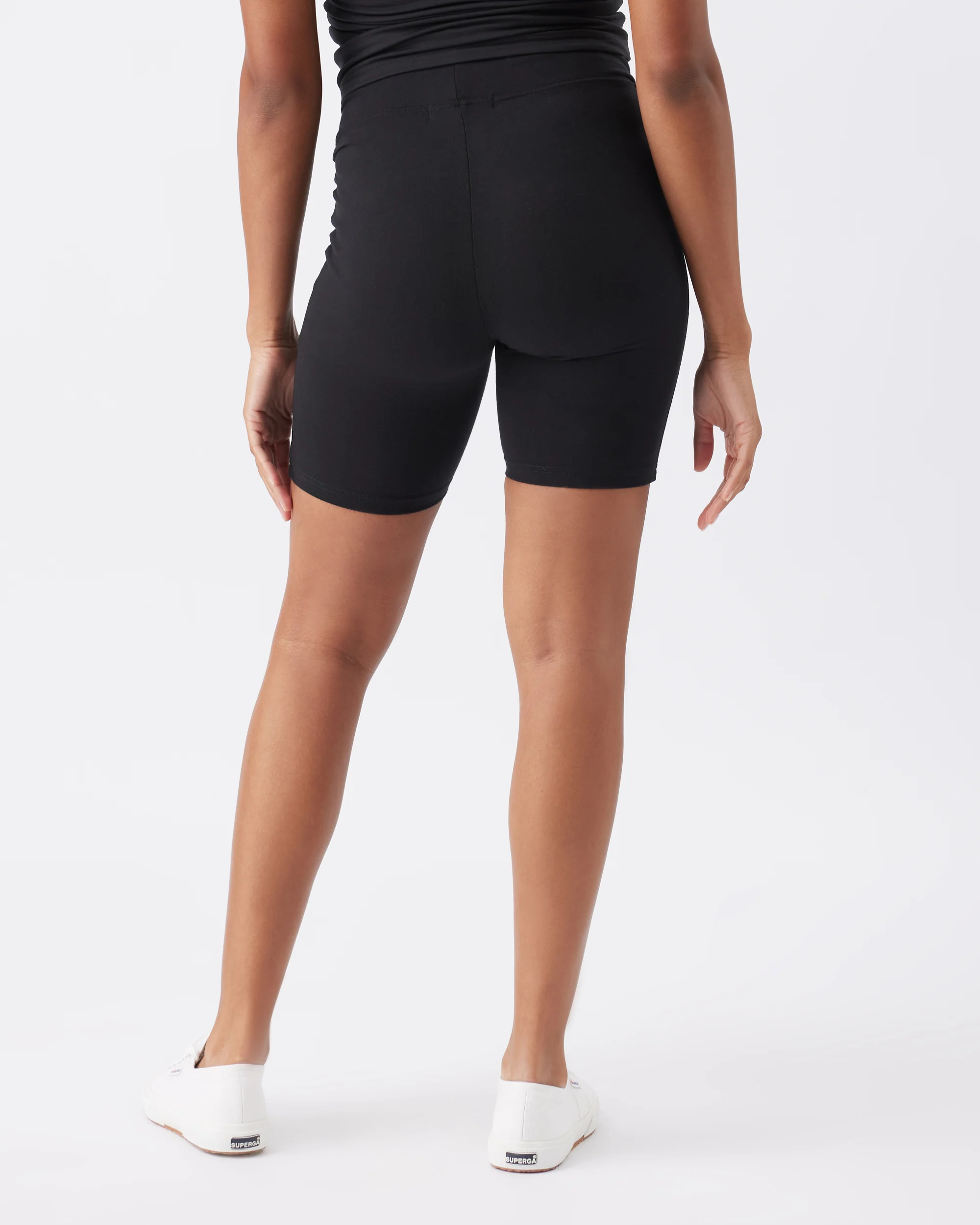 Organic Cotton Bike Short  Black - Image 5