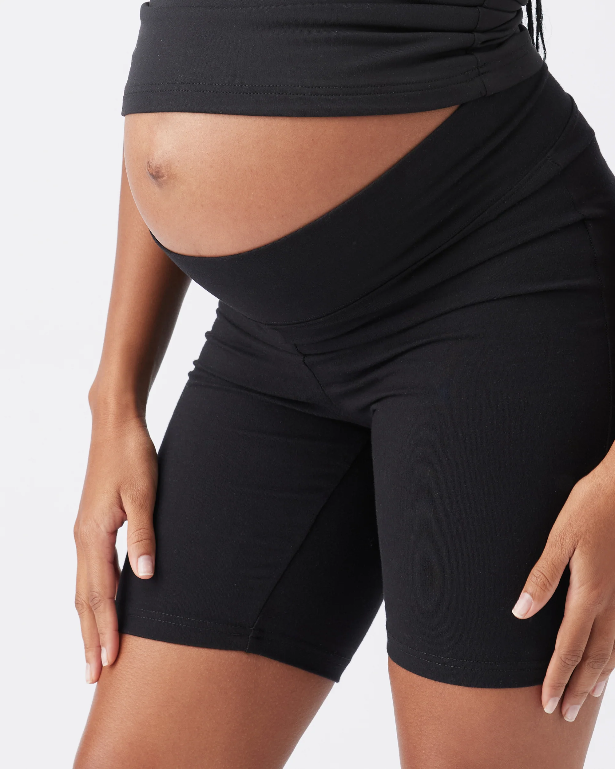 Organic Cotton Bike Short  Black - Image 6