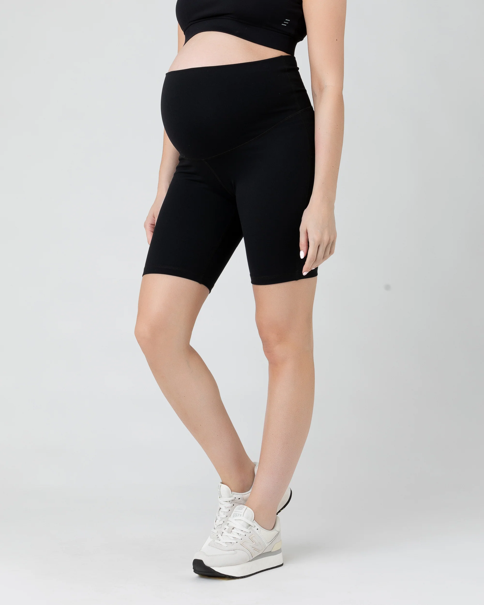 Over Tummy Bike Short  Black - Image 2